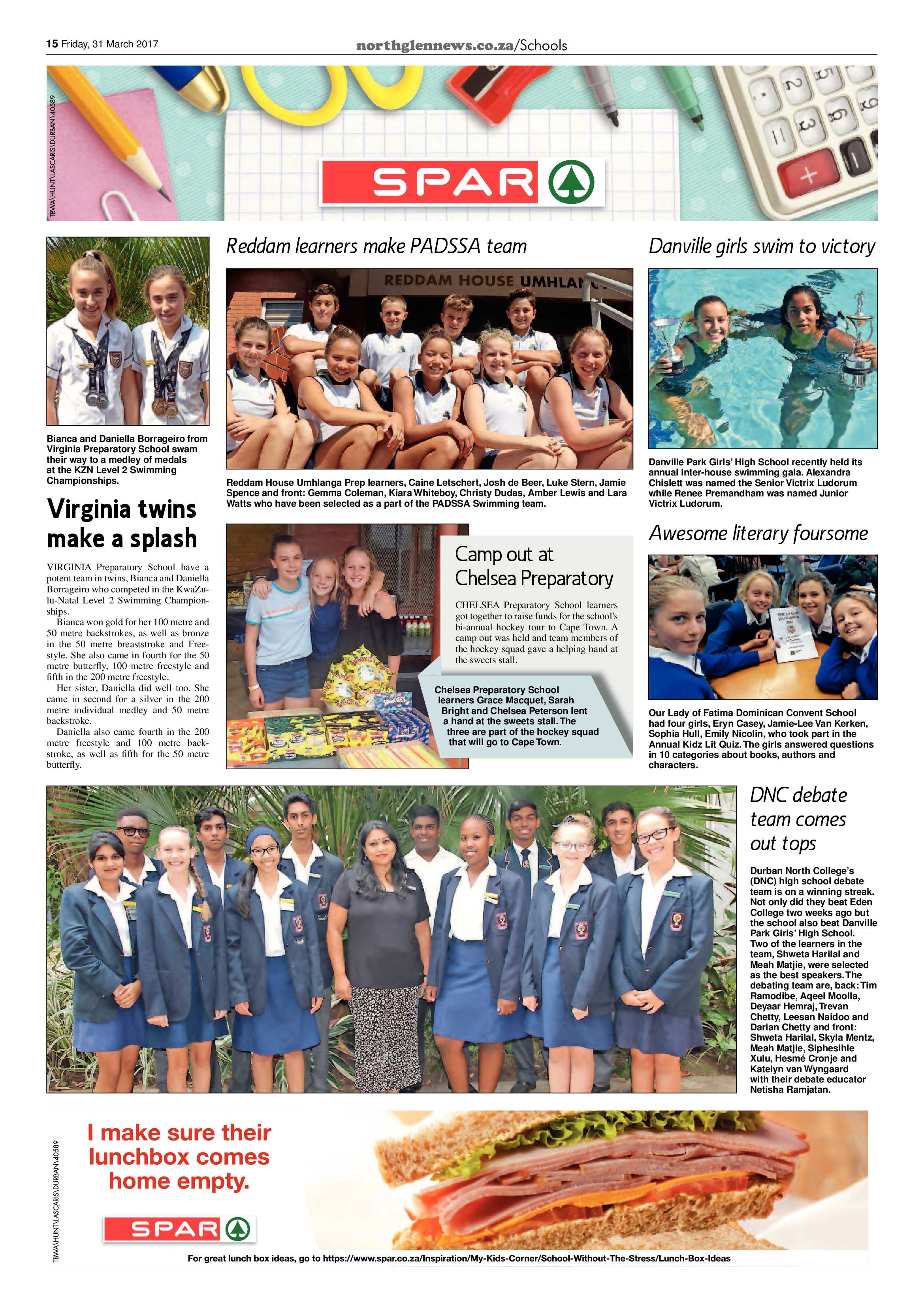 Northglen News 31 March 2017 page 15