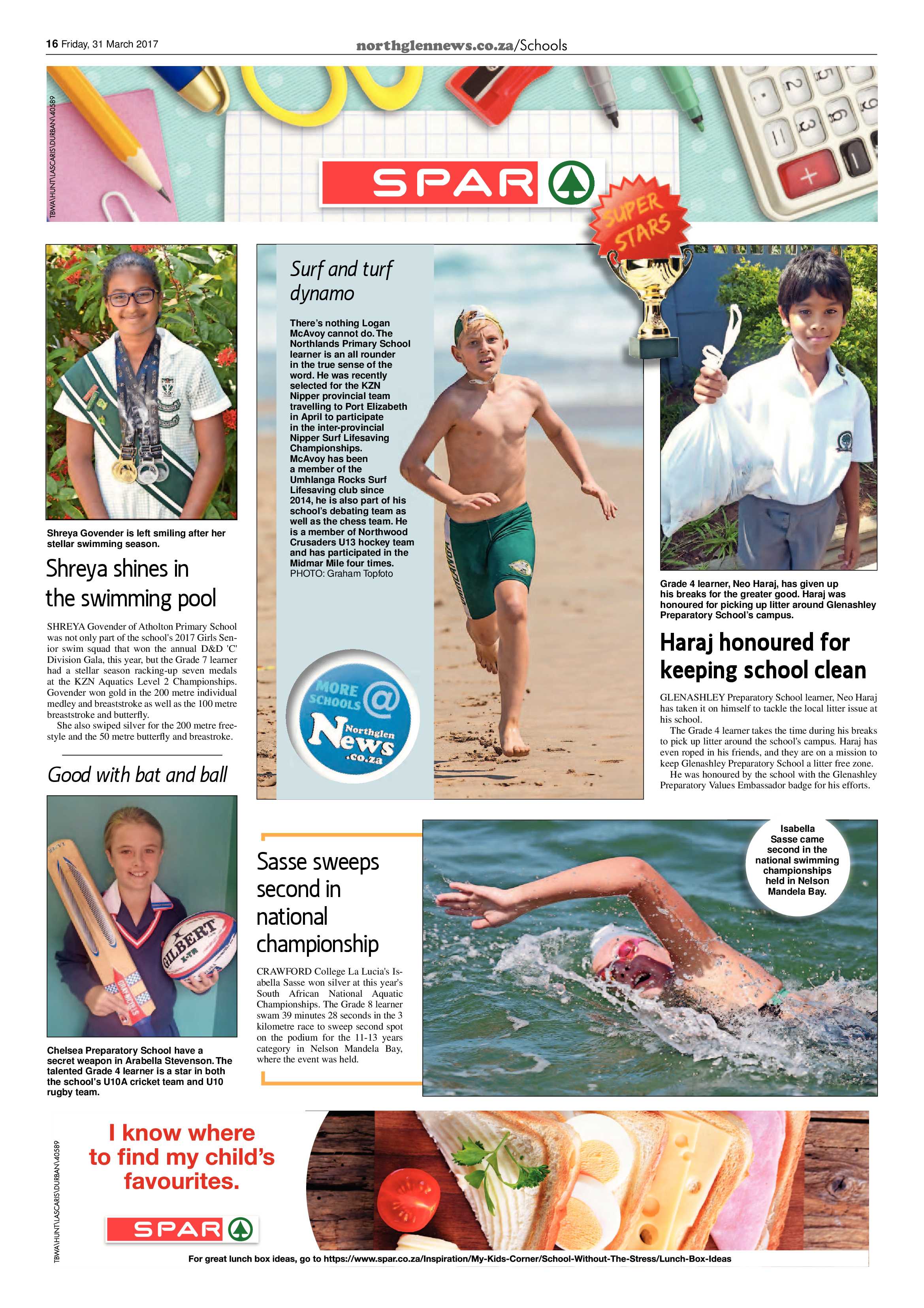 Northglen News 31 March 2017 page 16