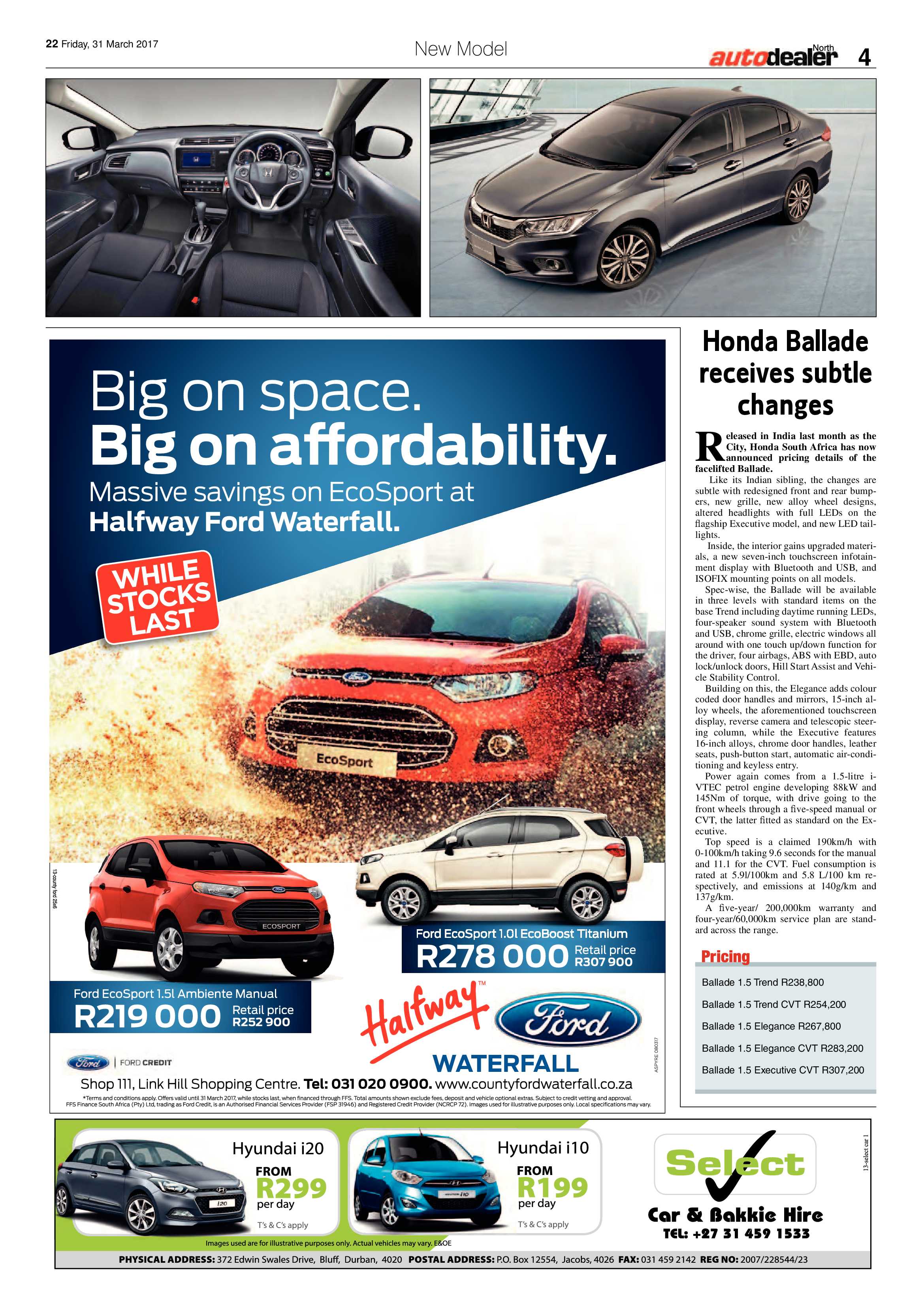 Northglen News 31 March 2017 page 22