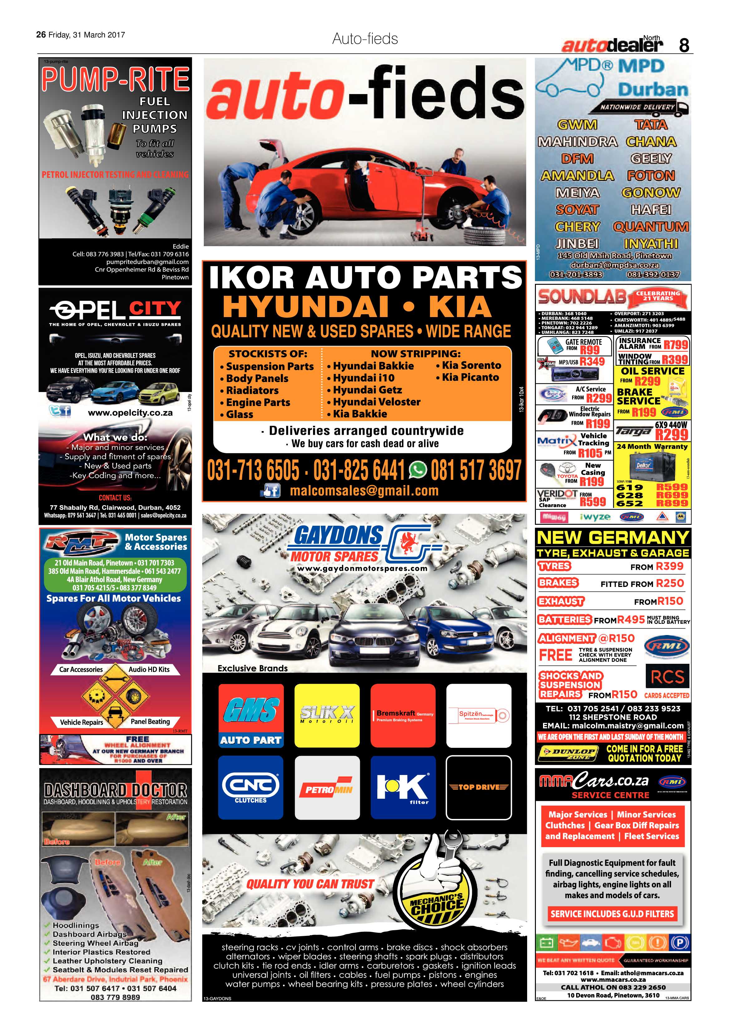 Northglen News 31 March 2017 page 26