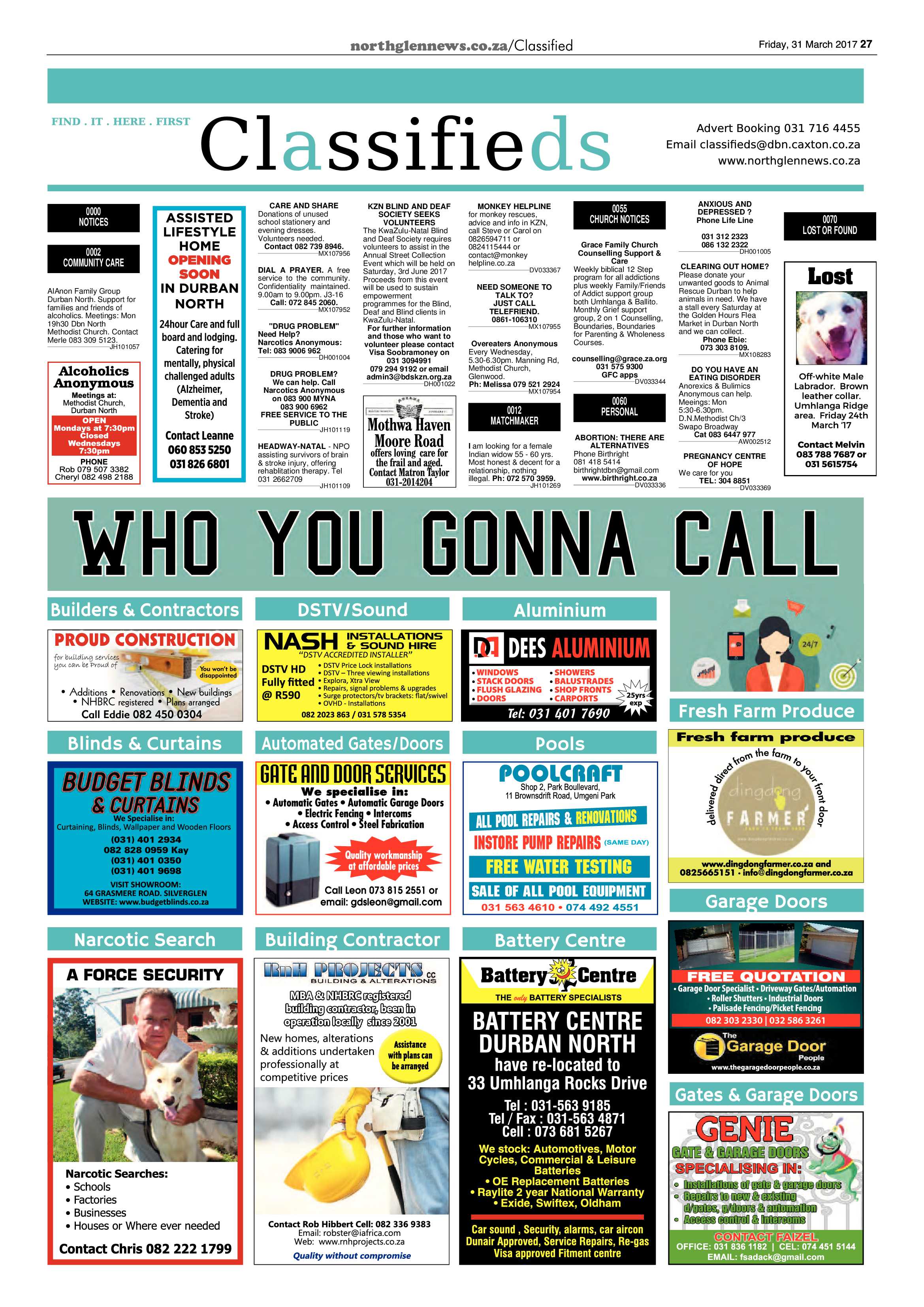 Northglen News 31 March 2017 page 27