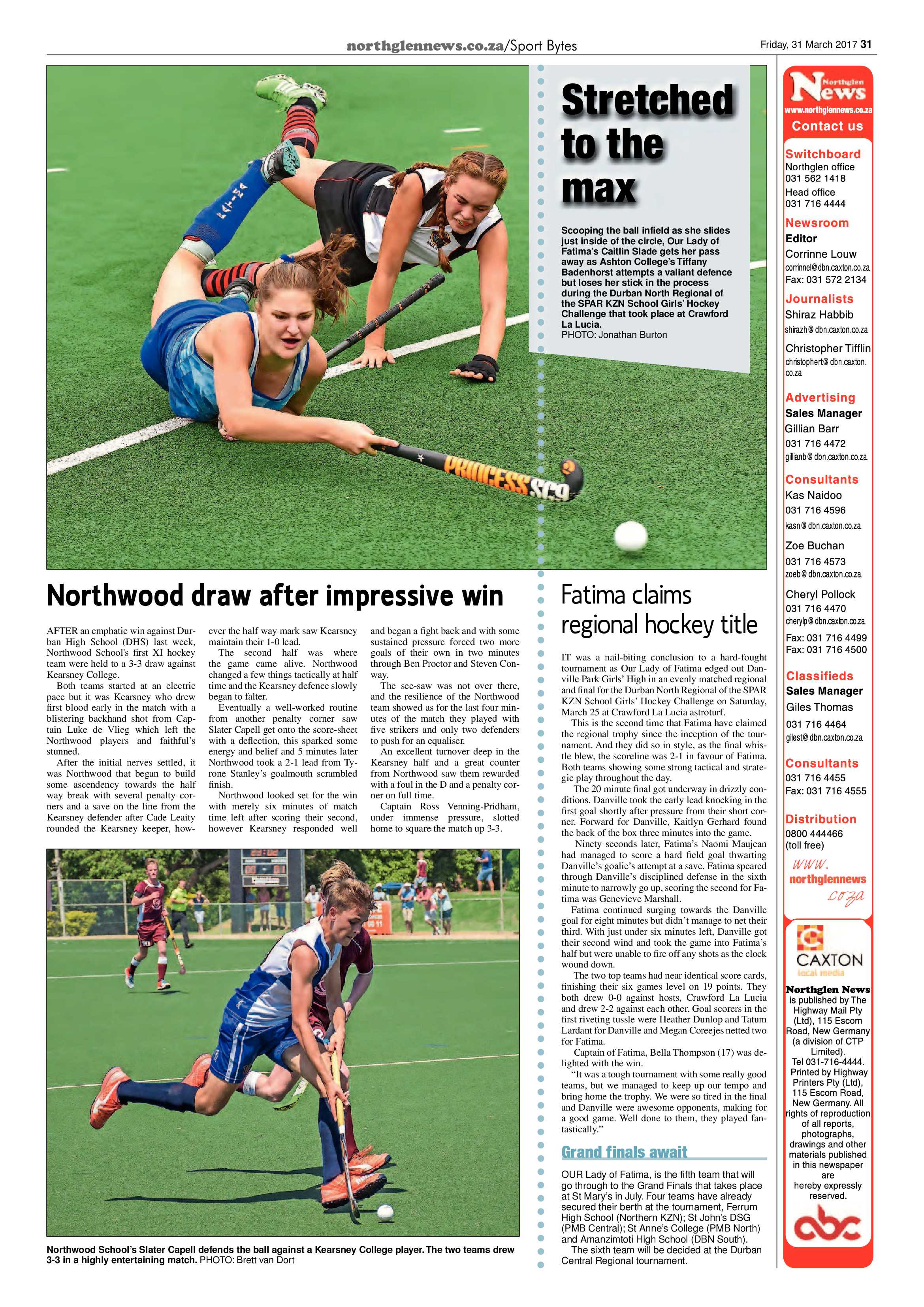 Northglen News 31 March 2017 page 31