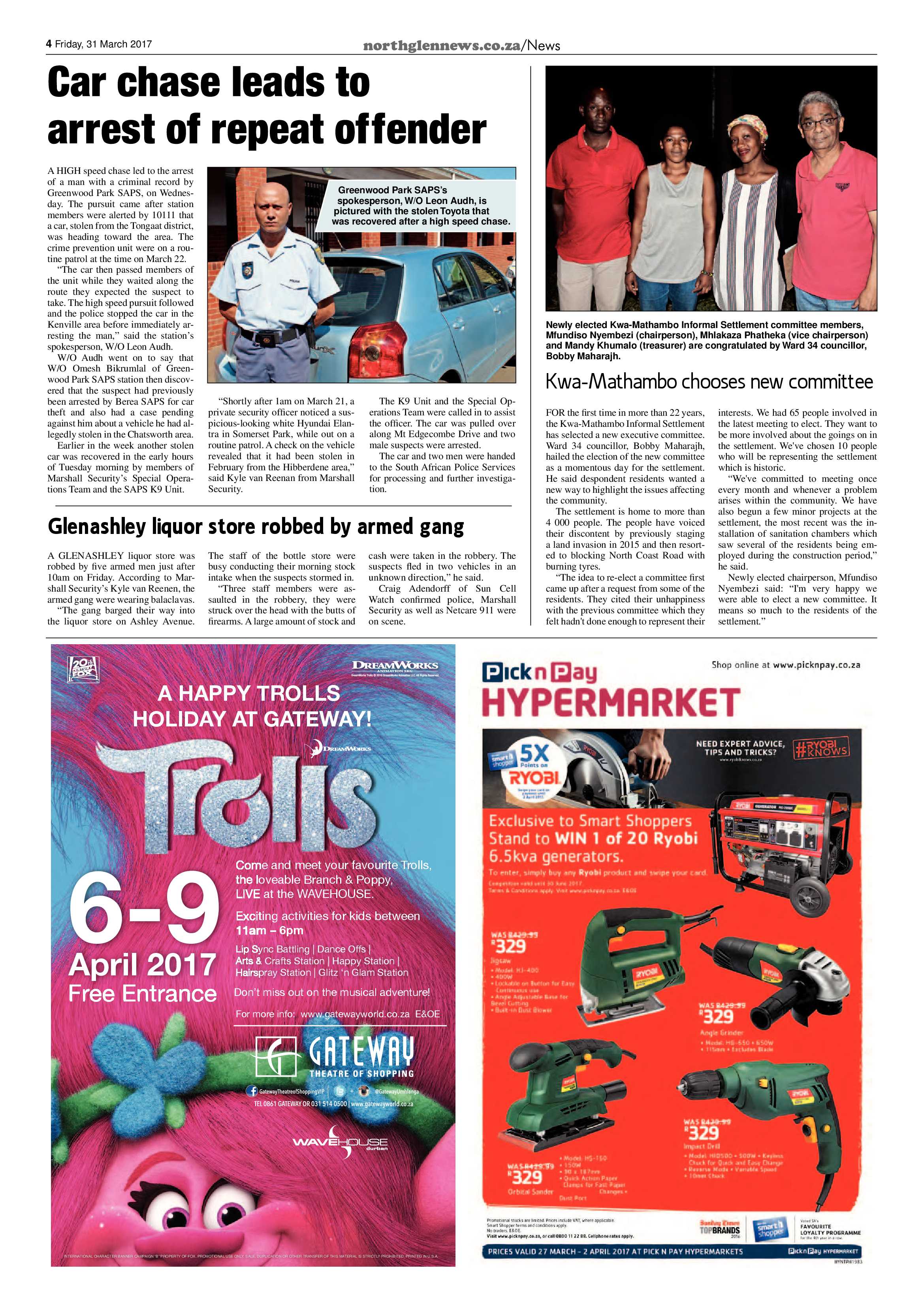 Northglen News 31 March 2017 page 4