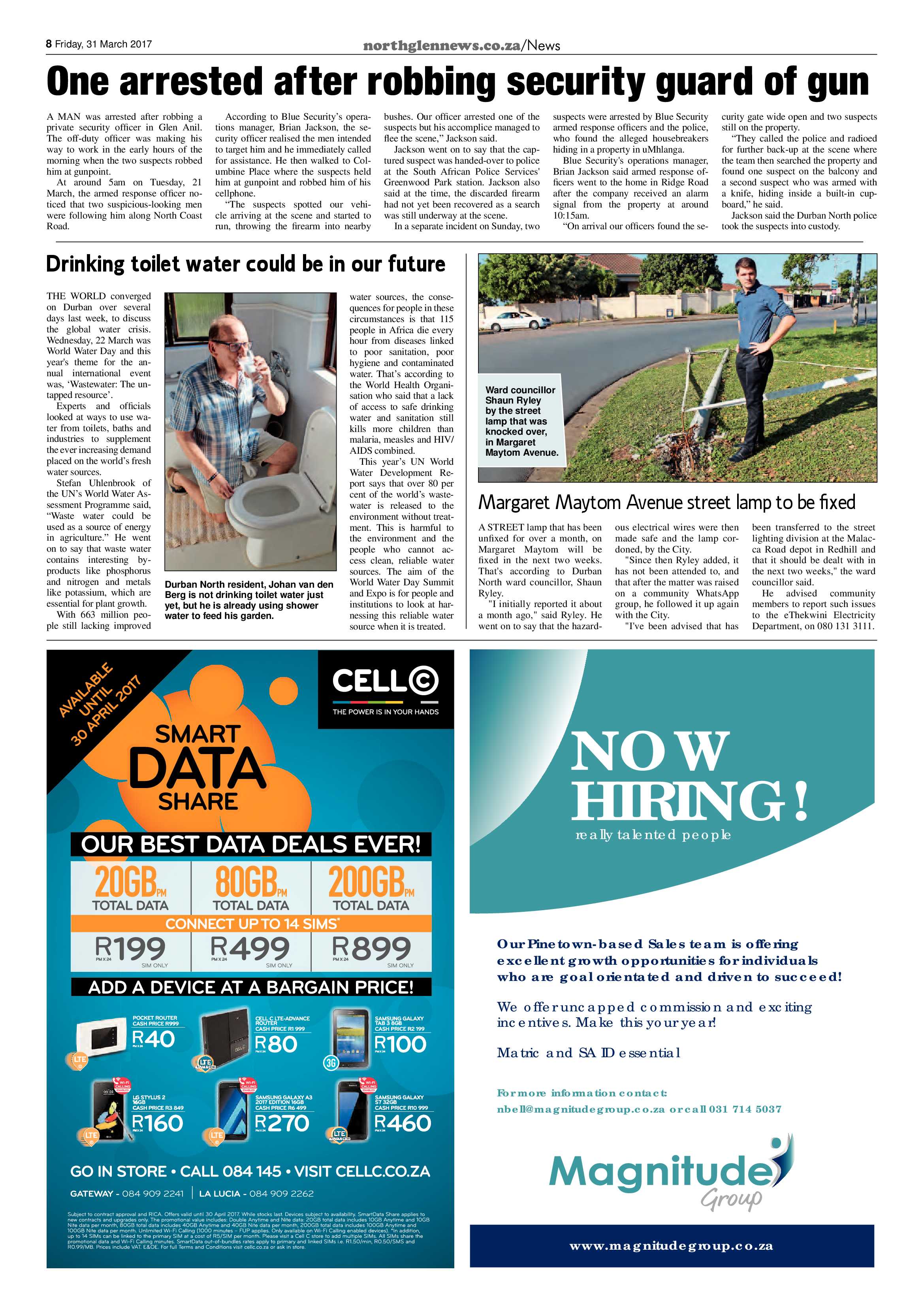 Northglen News 31 March 2017 page 8