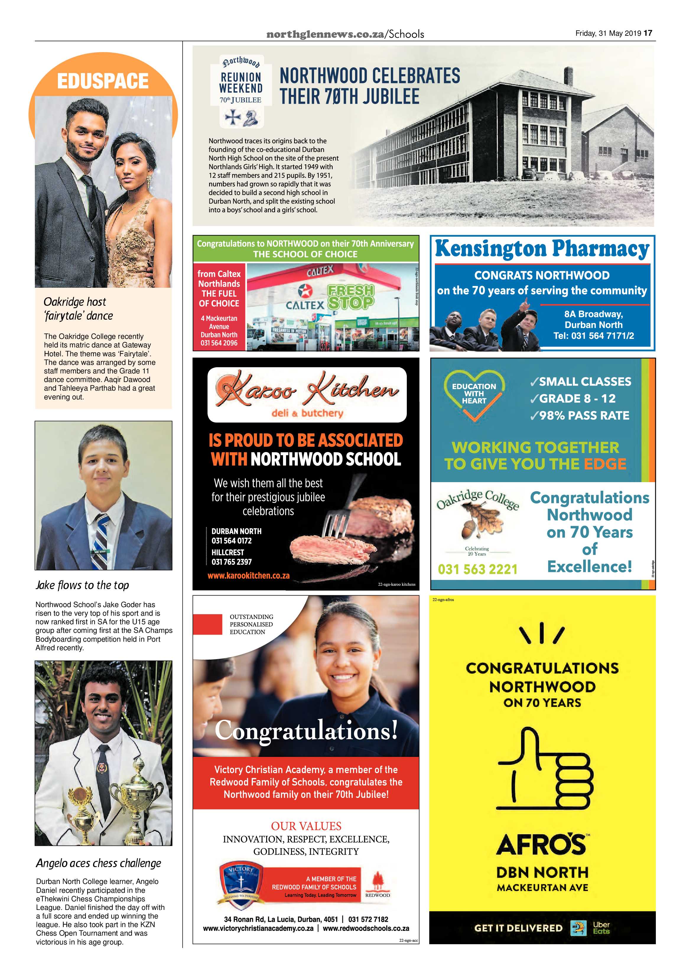 Northglen News 31 May 2019 page 17