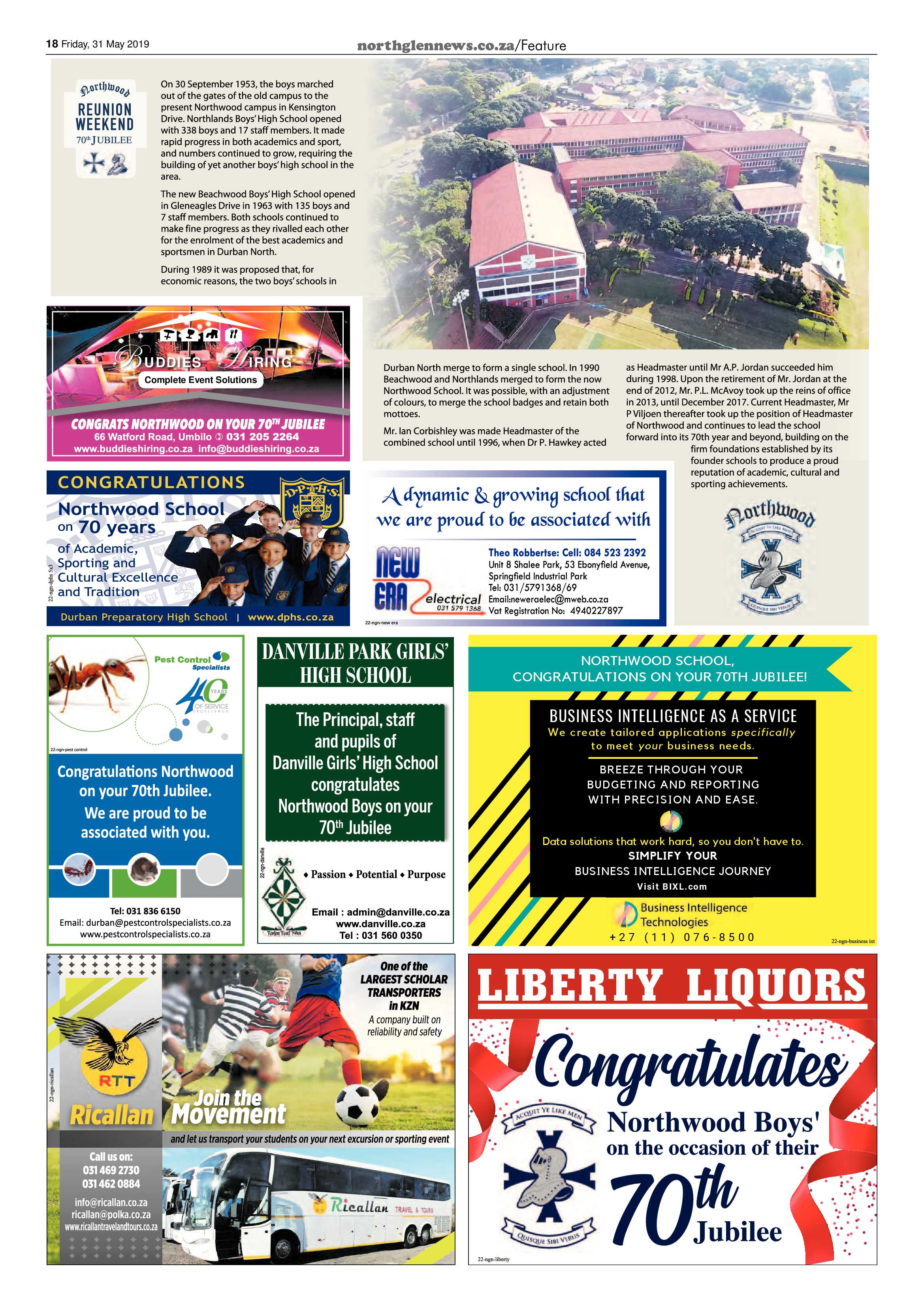 Northglen News 31 May 2019 page 18