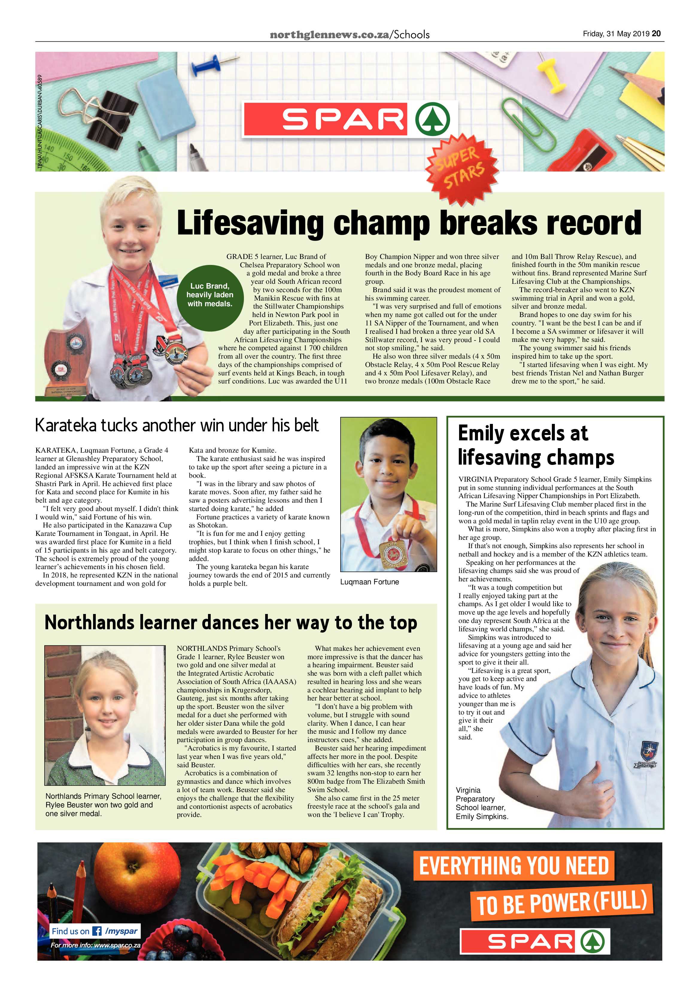 Northglen News 31 May 2019 page 20