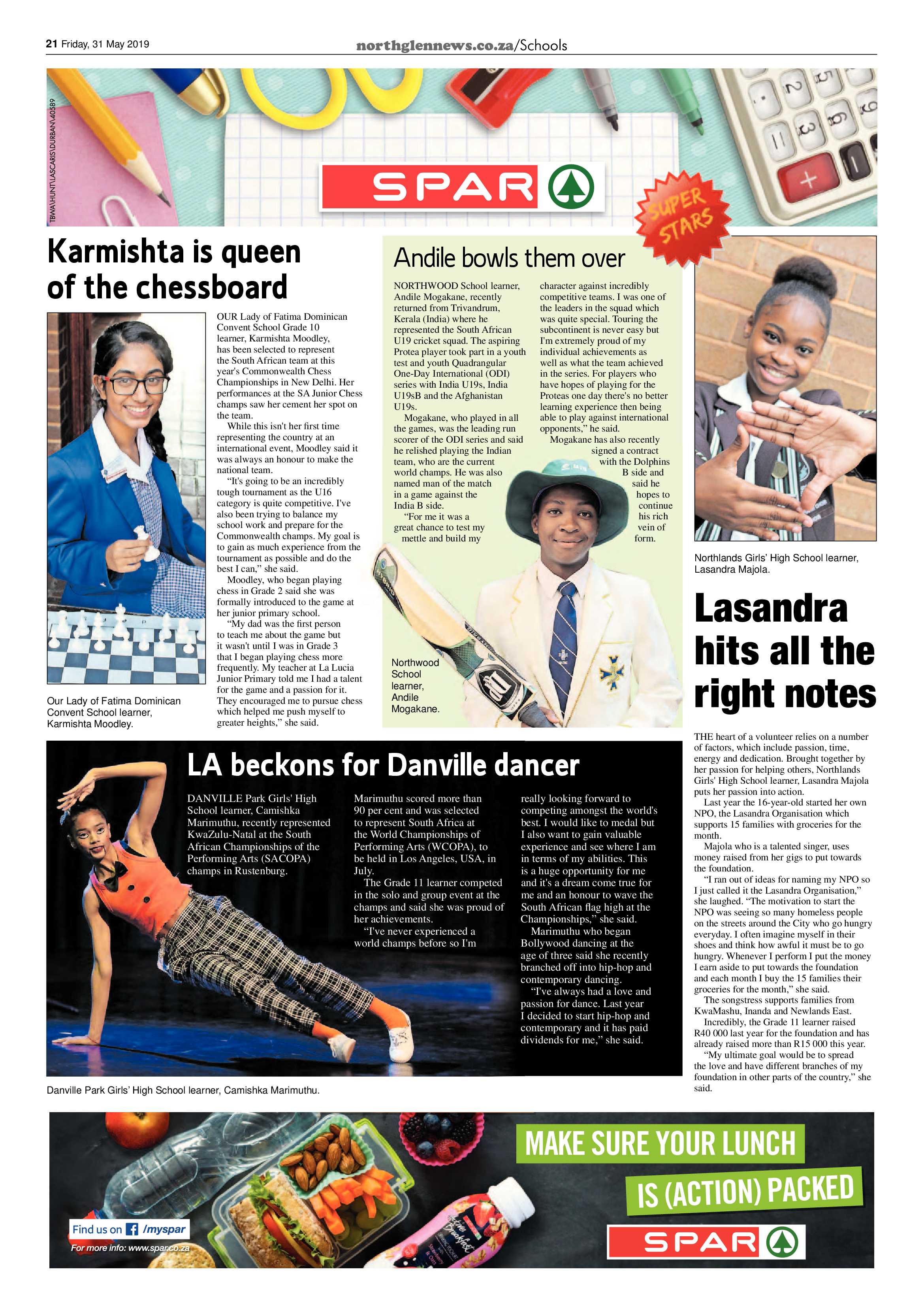 Northglen News 31 May 2019 page 21