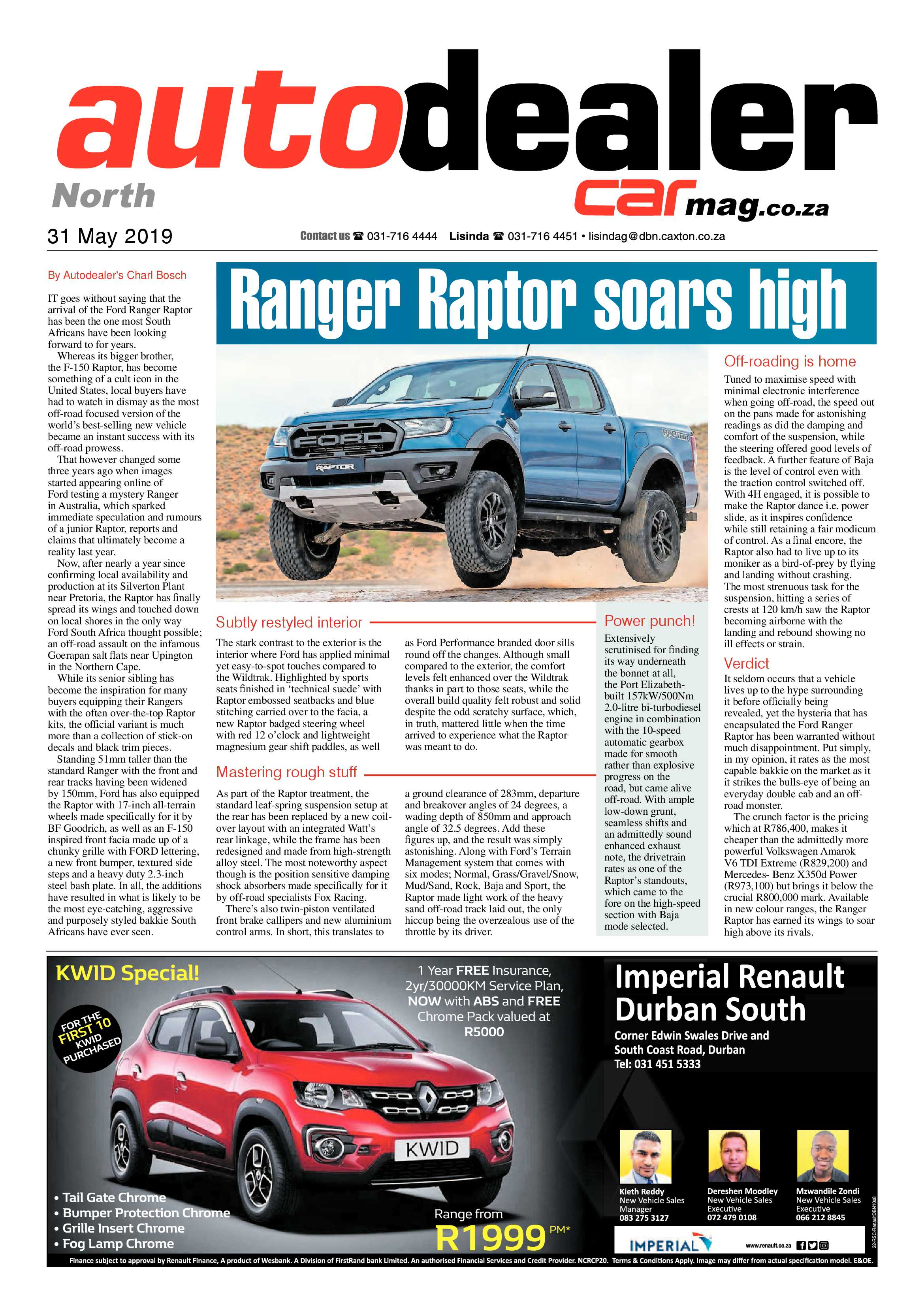 Northglen News 31 May 2019 page 23