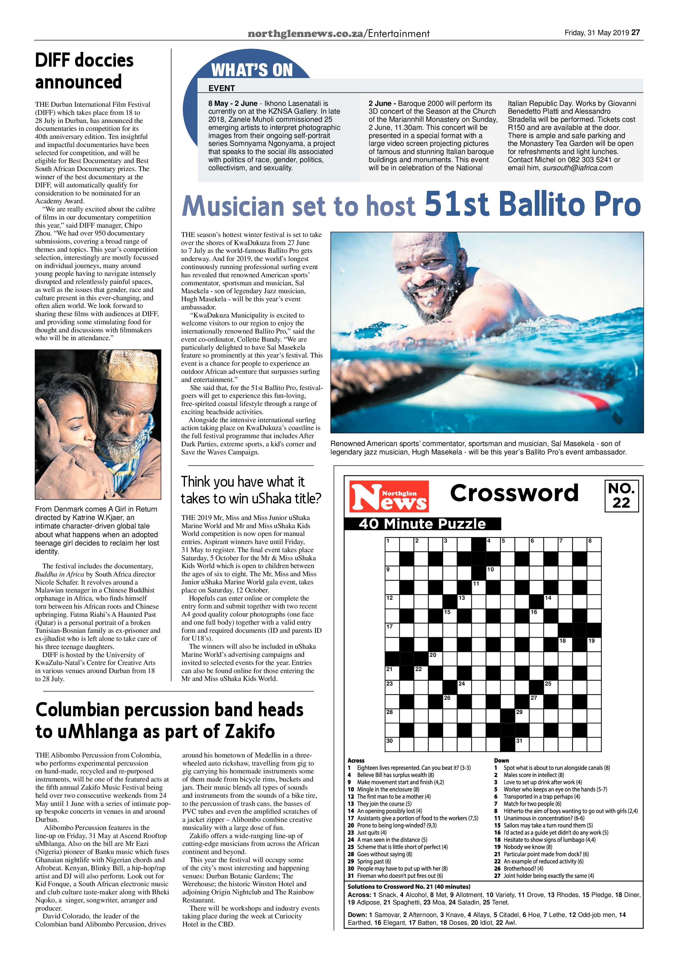 Northglen News 31 May 2019 page 27