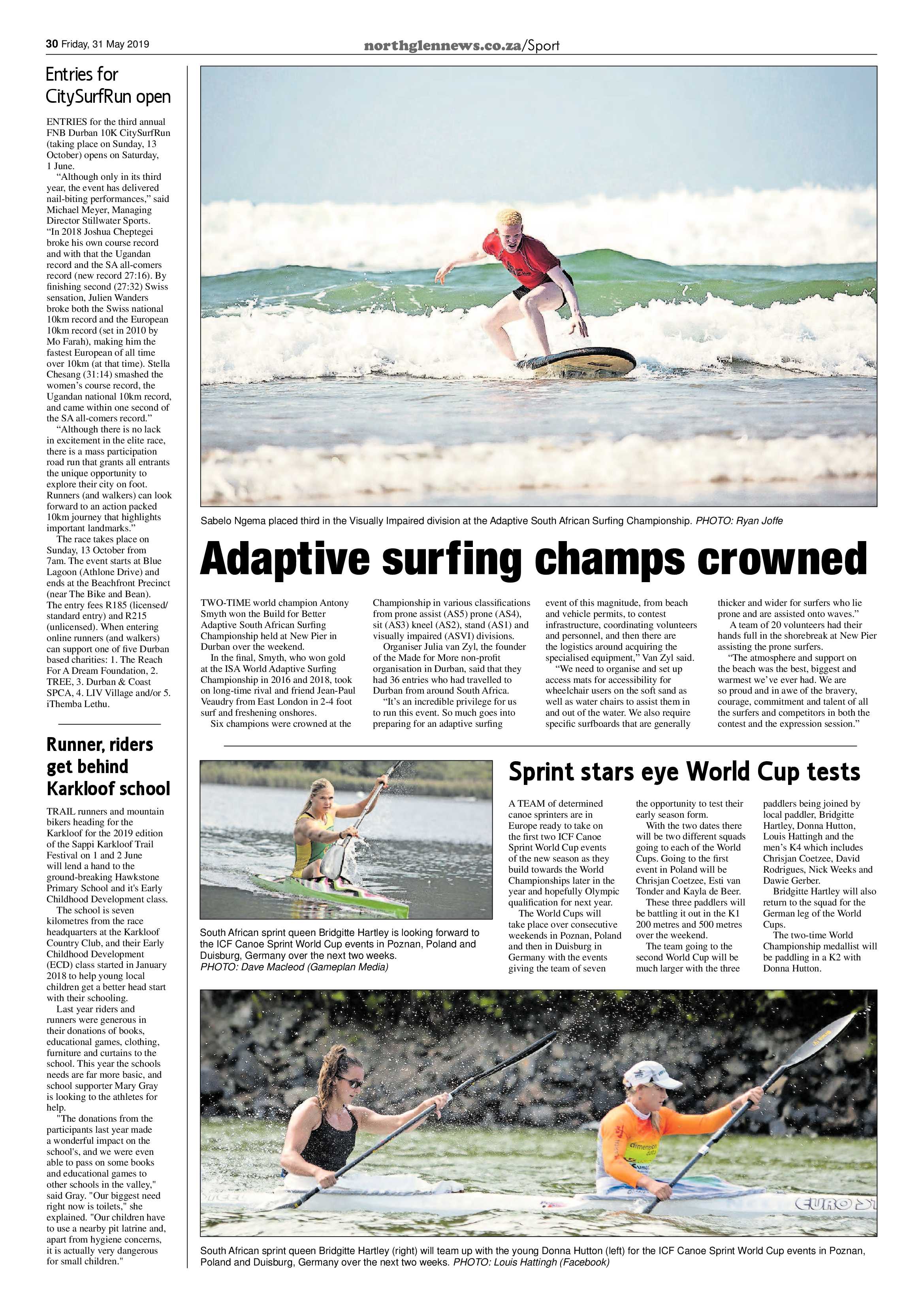 Northglen News 31 May 2019 page 30