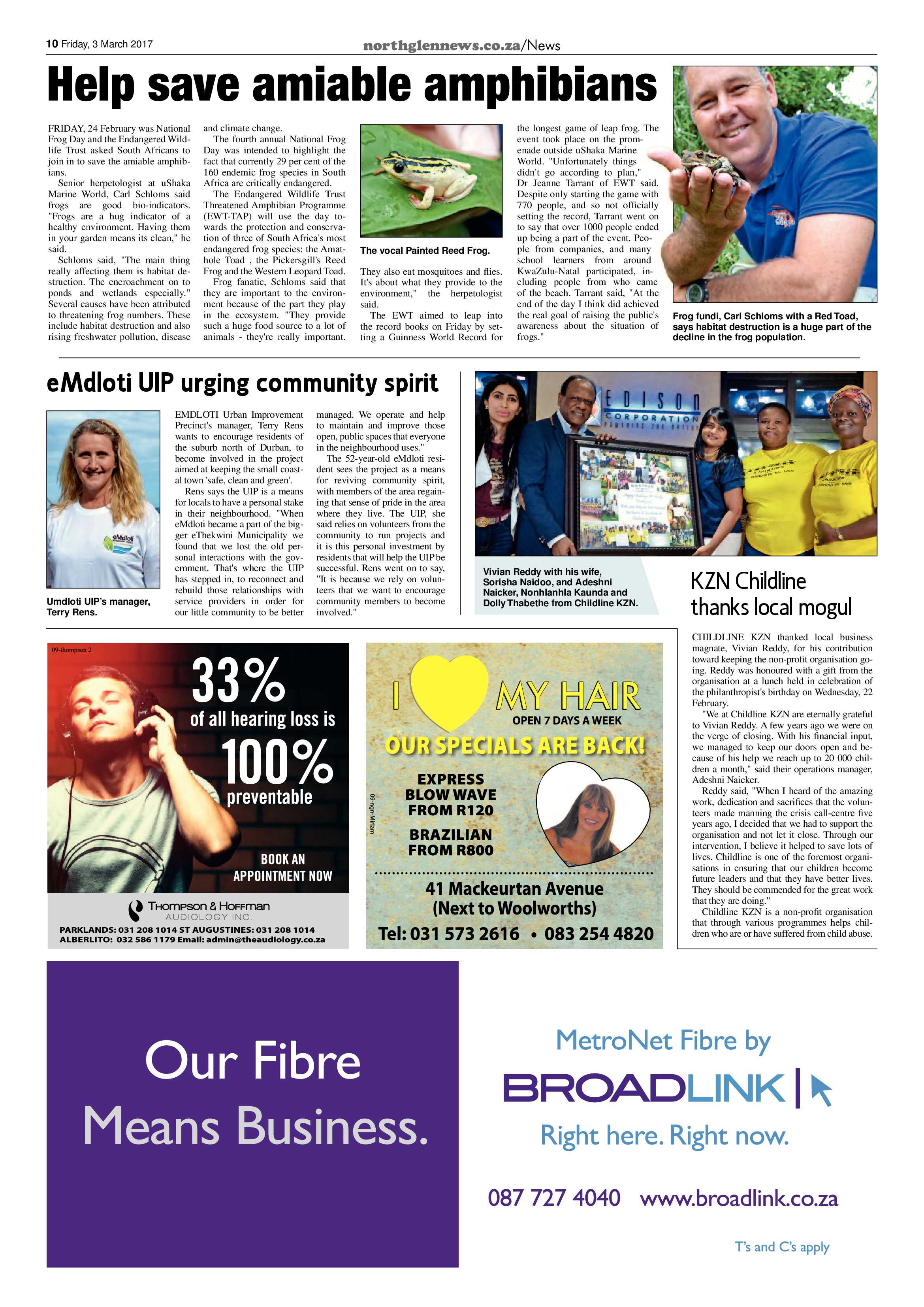 Northglen News 3 March 2017 page 10