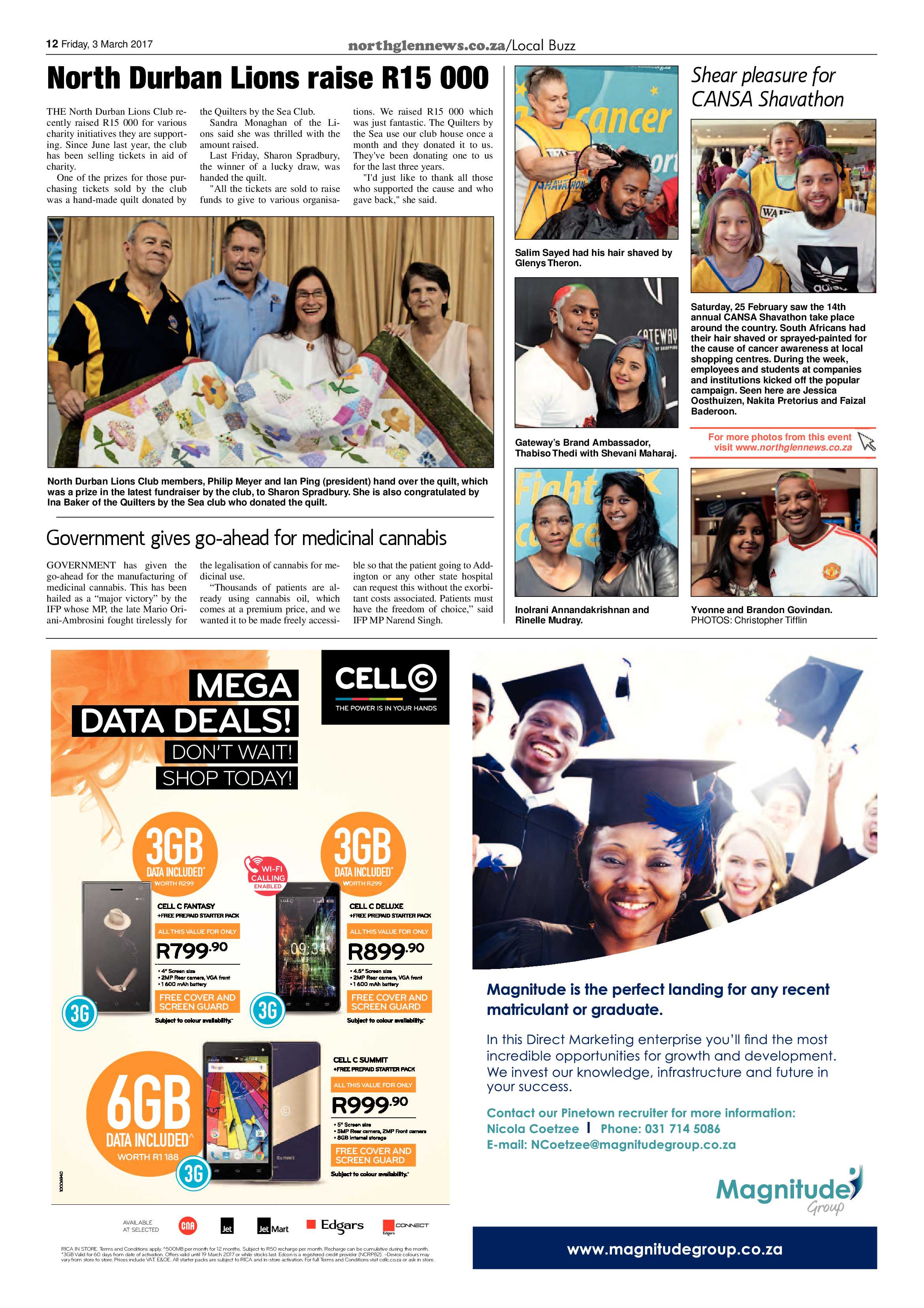 Northglen News 3 March 2017 page 12
