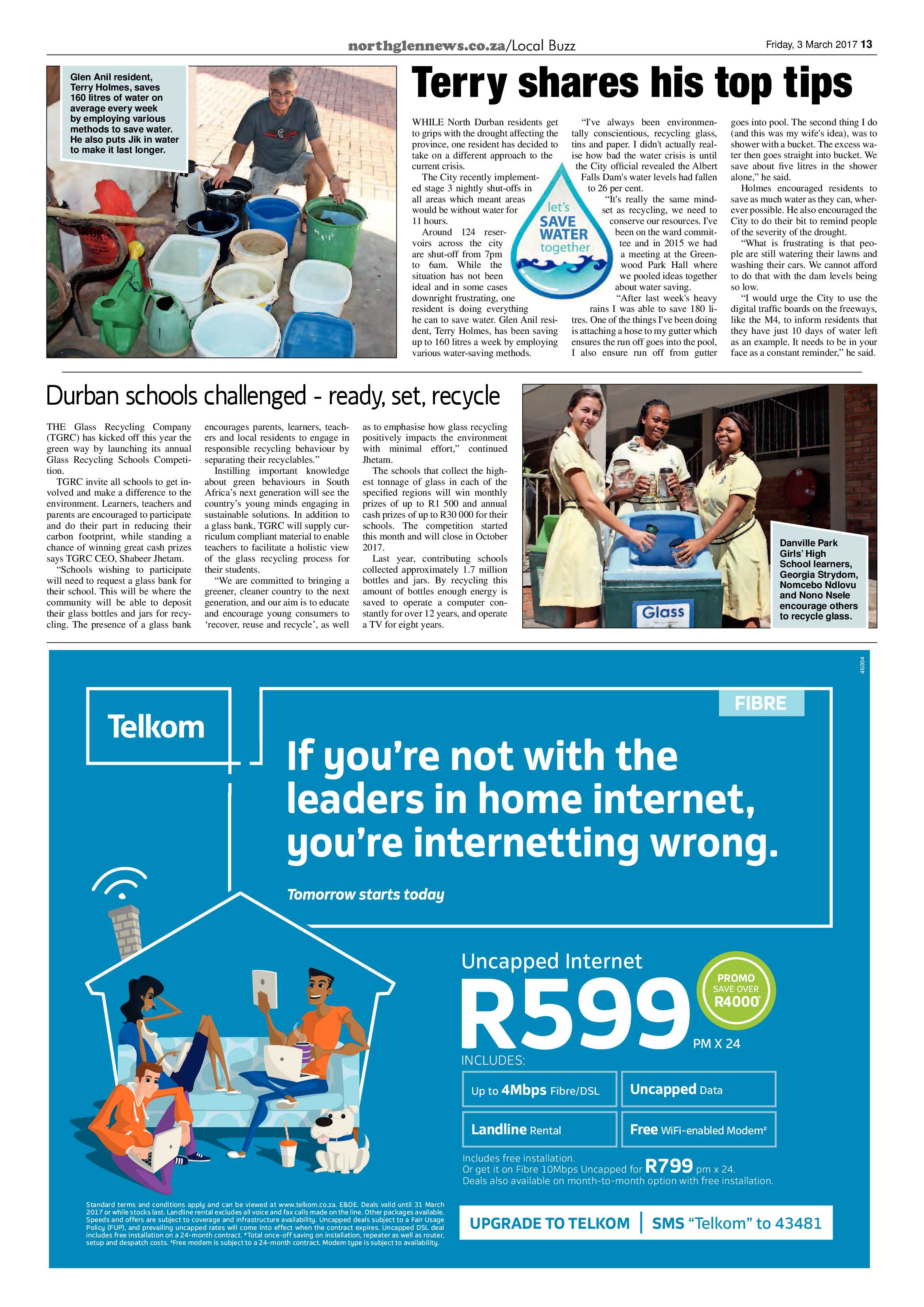 Northglen News 3 March 2017 page 13