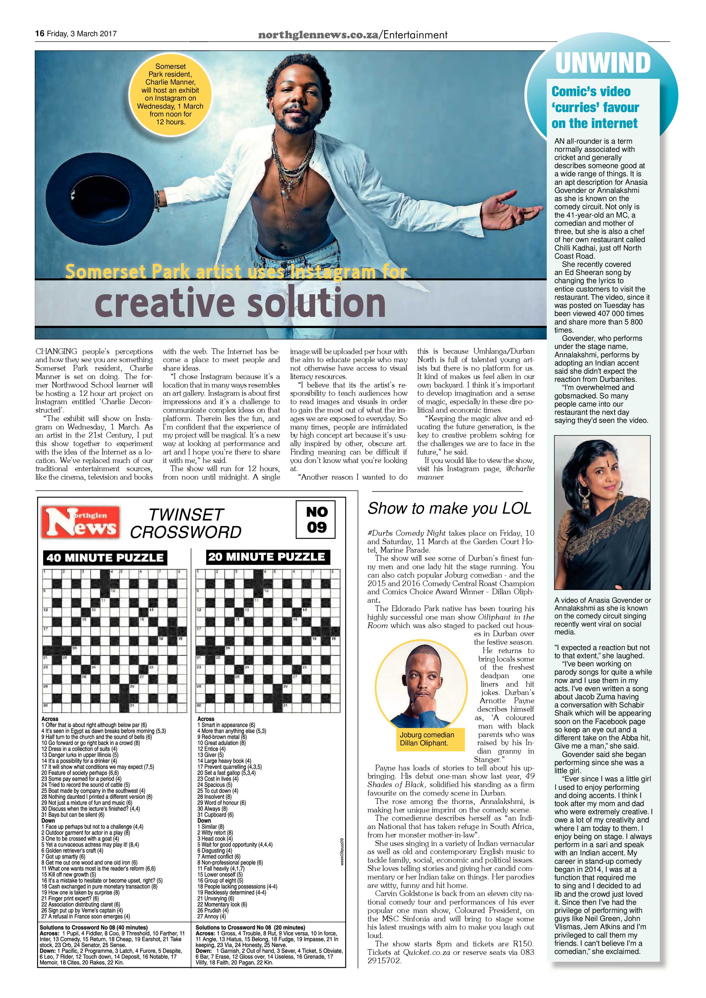 Northglen News 3 March 2017 page 16