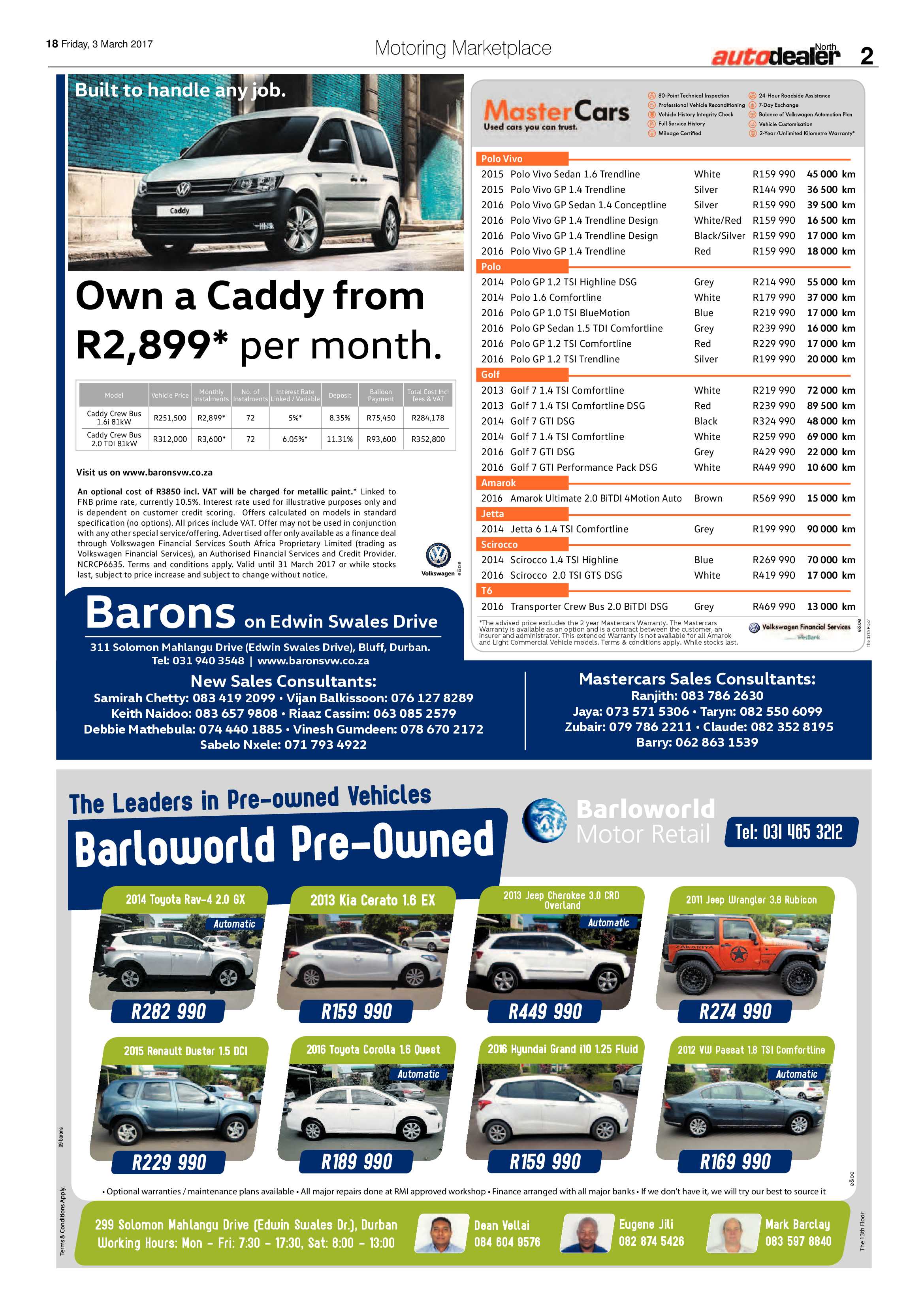 Northglen News 3 March 2017 page 18