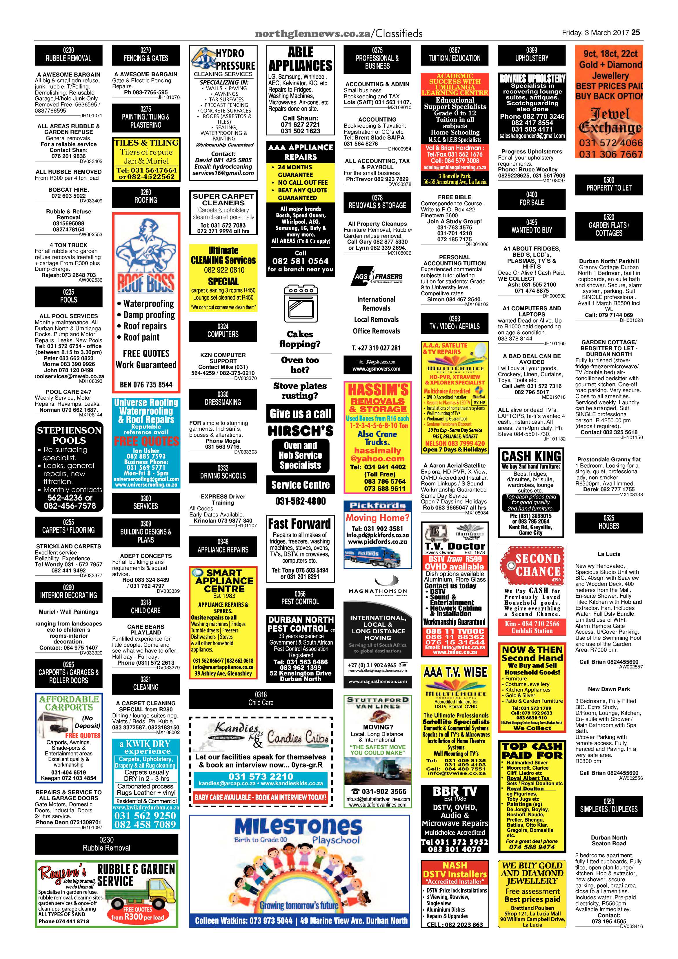 Northglen News 3 March 2017 page 25