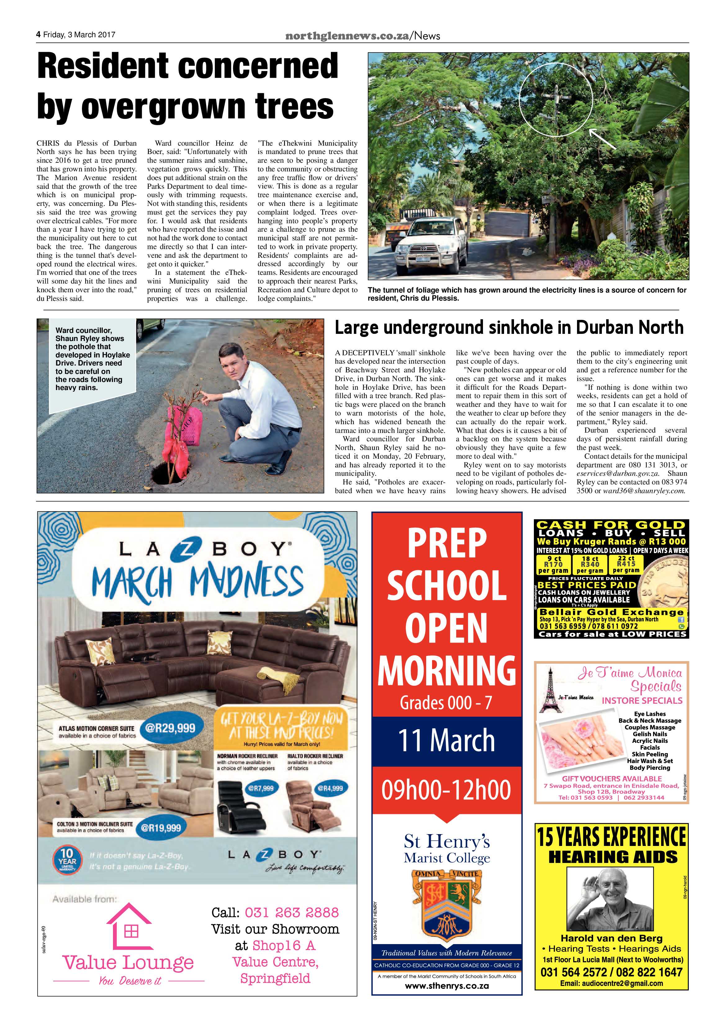 Northglen News 3 March 2017 page 4