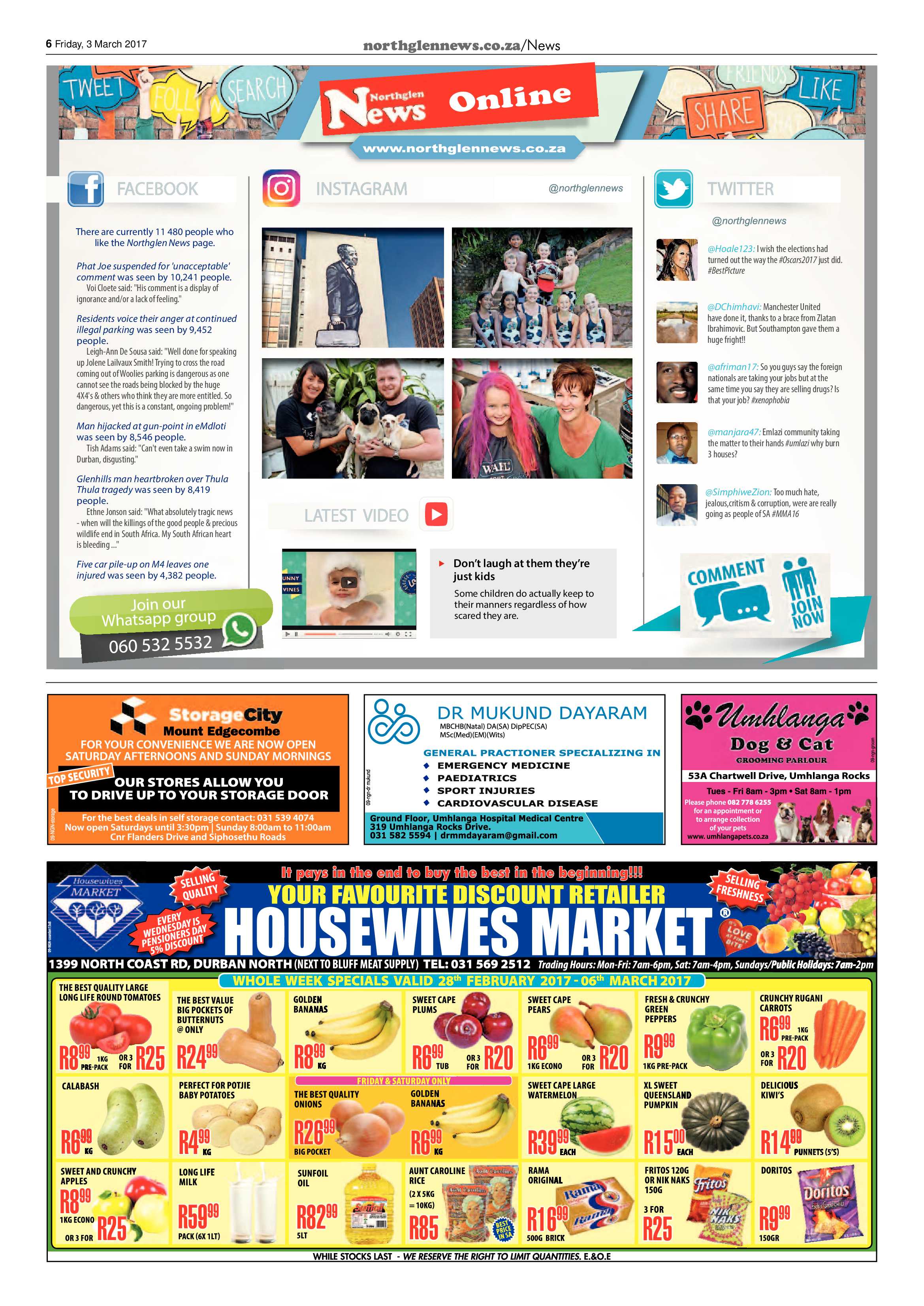 Northglen News 3 March 2017 page 6