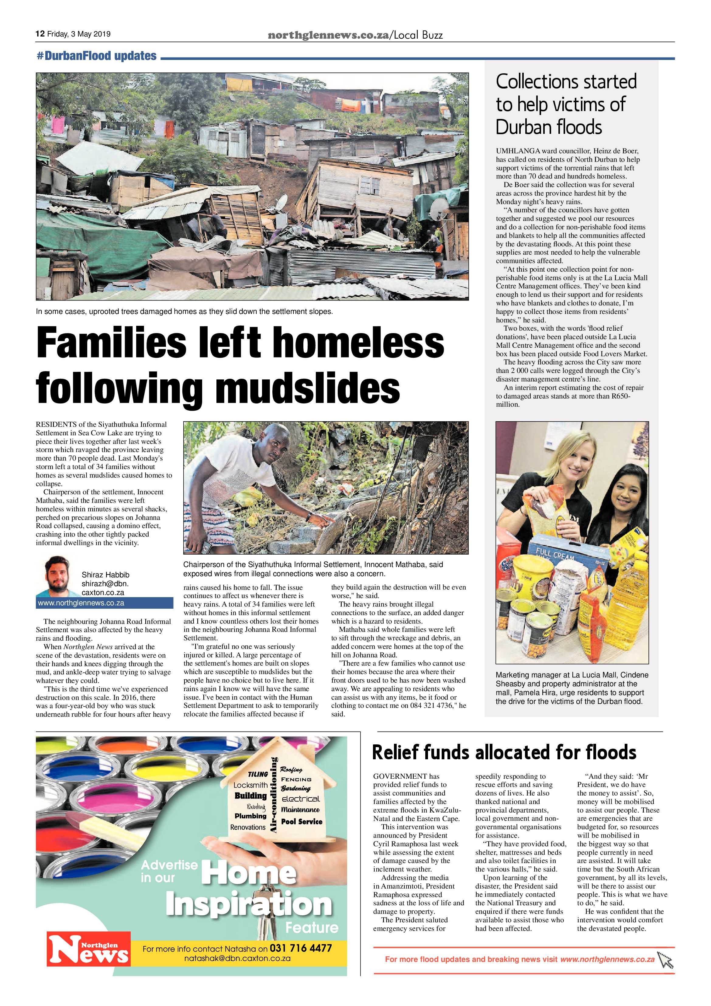 Northglen News 3 May 2019 page 12