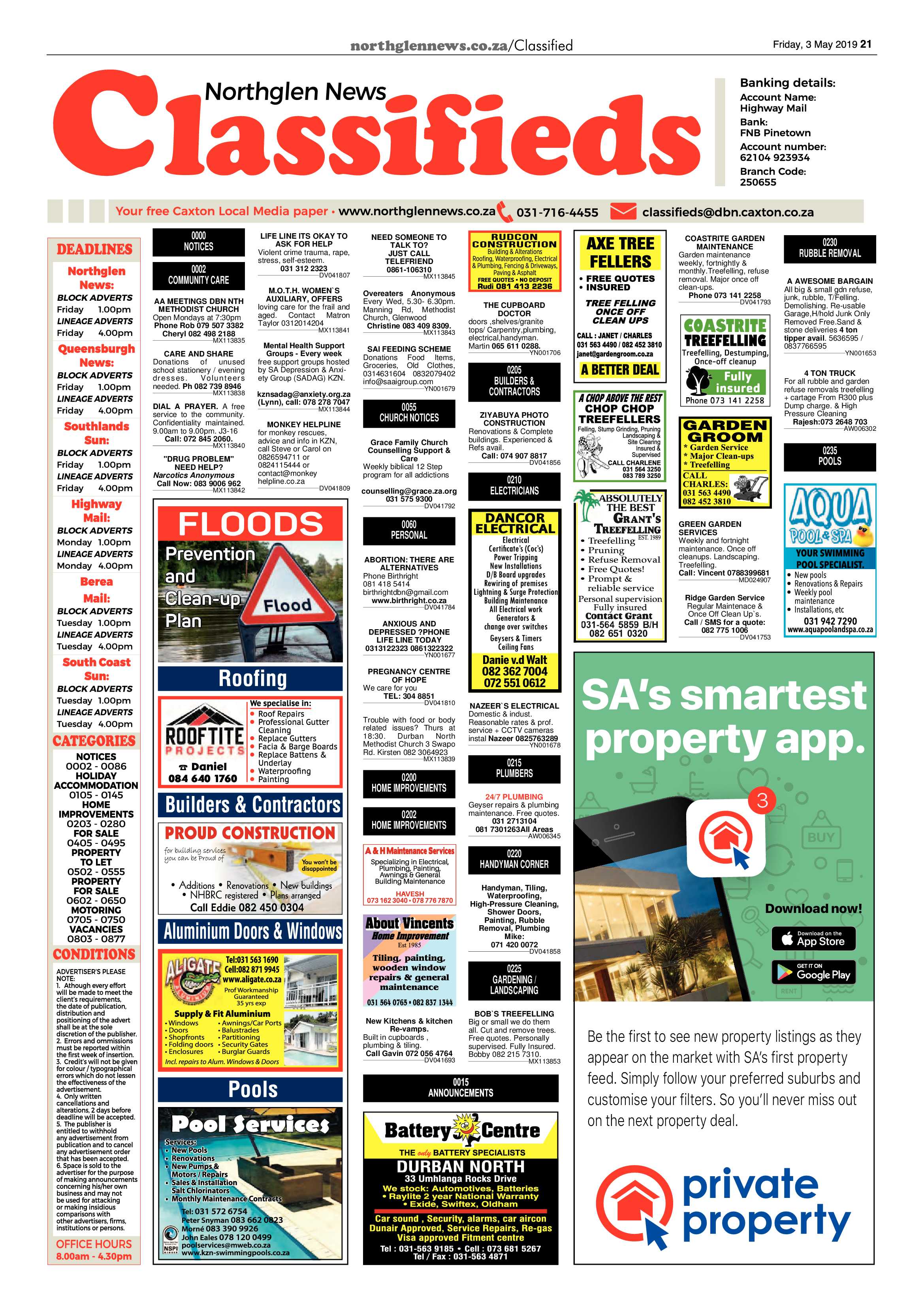 Northglen News 3 May 2019 page 22