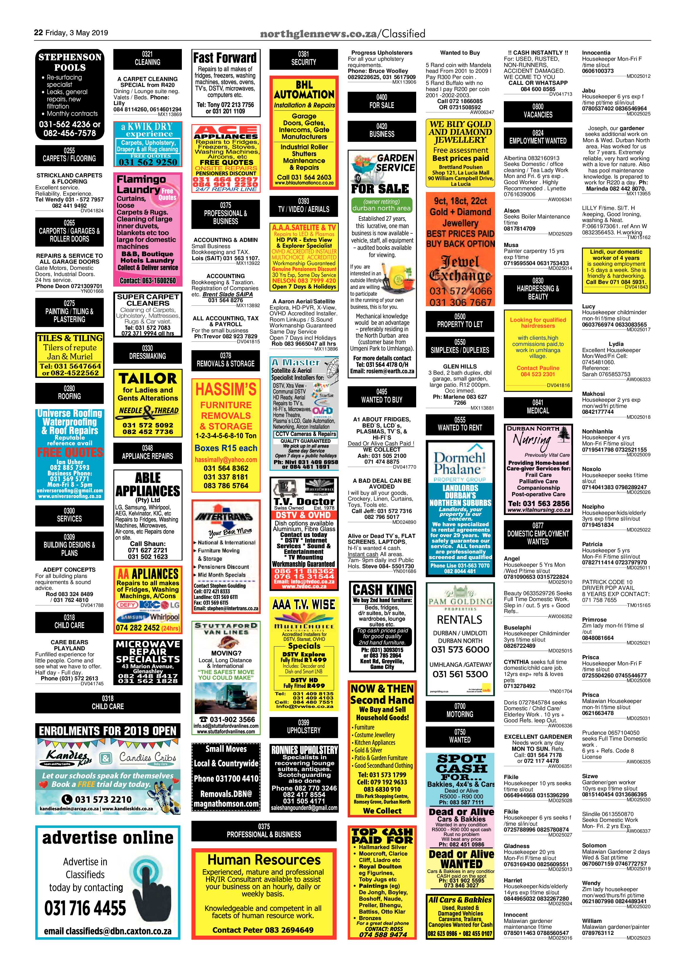 Northglen News 3 May 2019 page 23