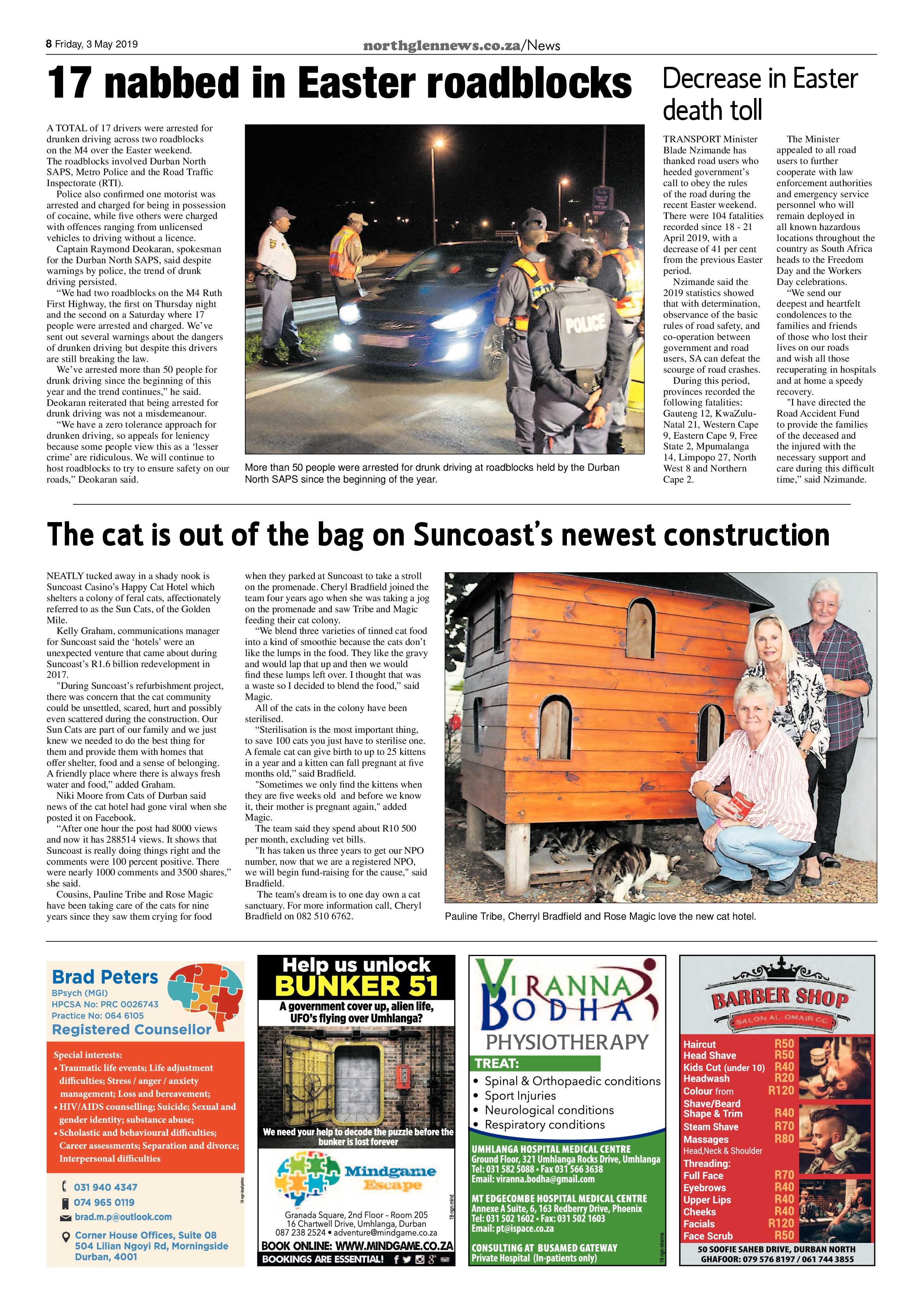 Northglen News 3 May 2019 page 8