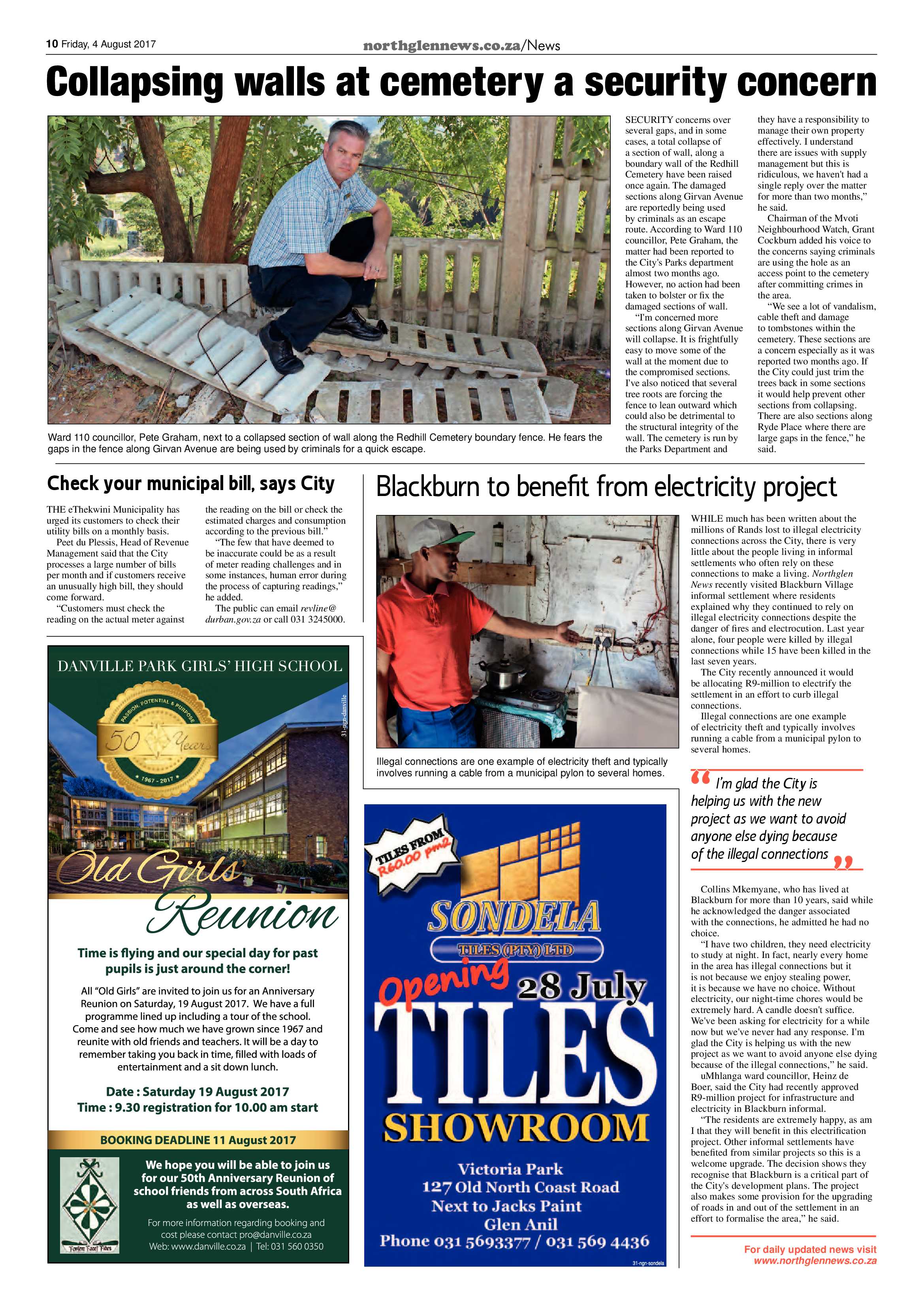 Northglen News 4 August 2017 page 10