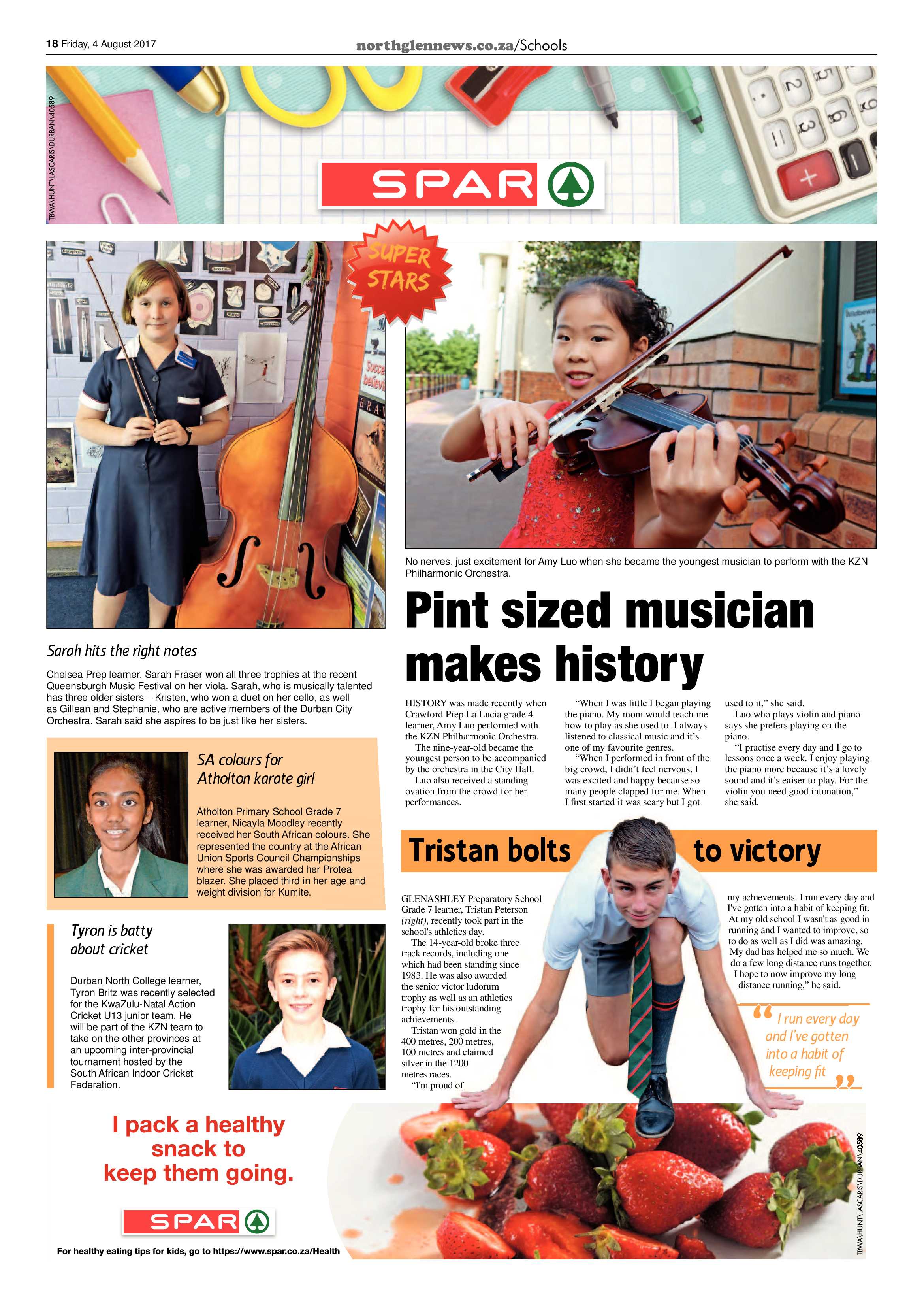 Northglen News 4 August 2017 page 18