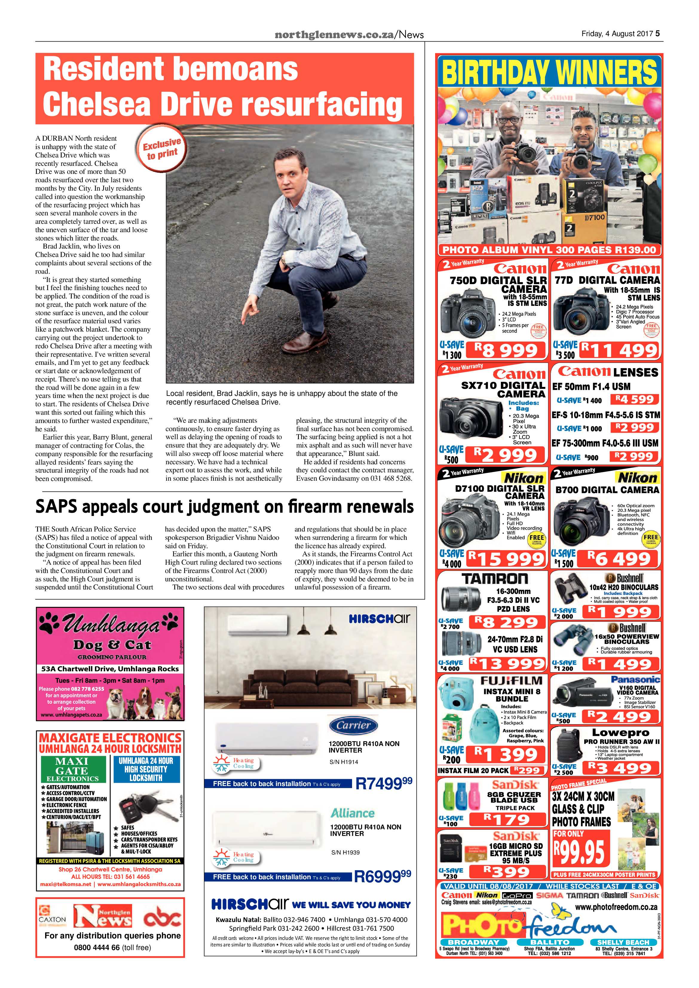Northglen News 4 August 2017 page 5