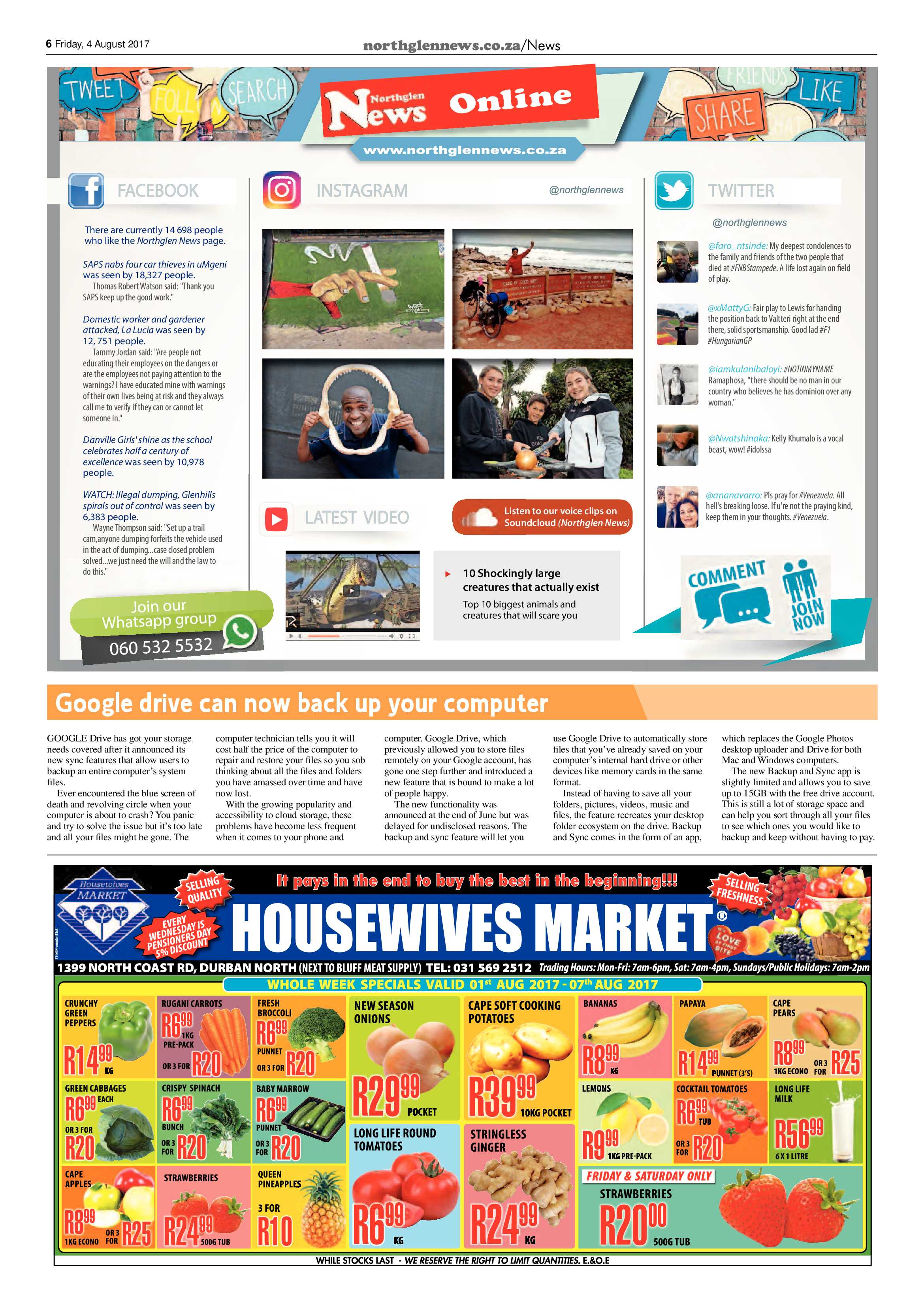 Northglen News 4 August 2017 page 6