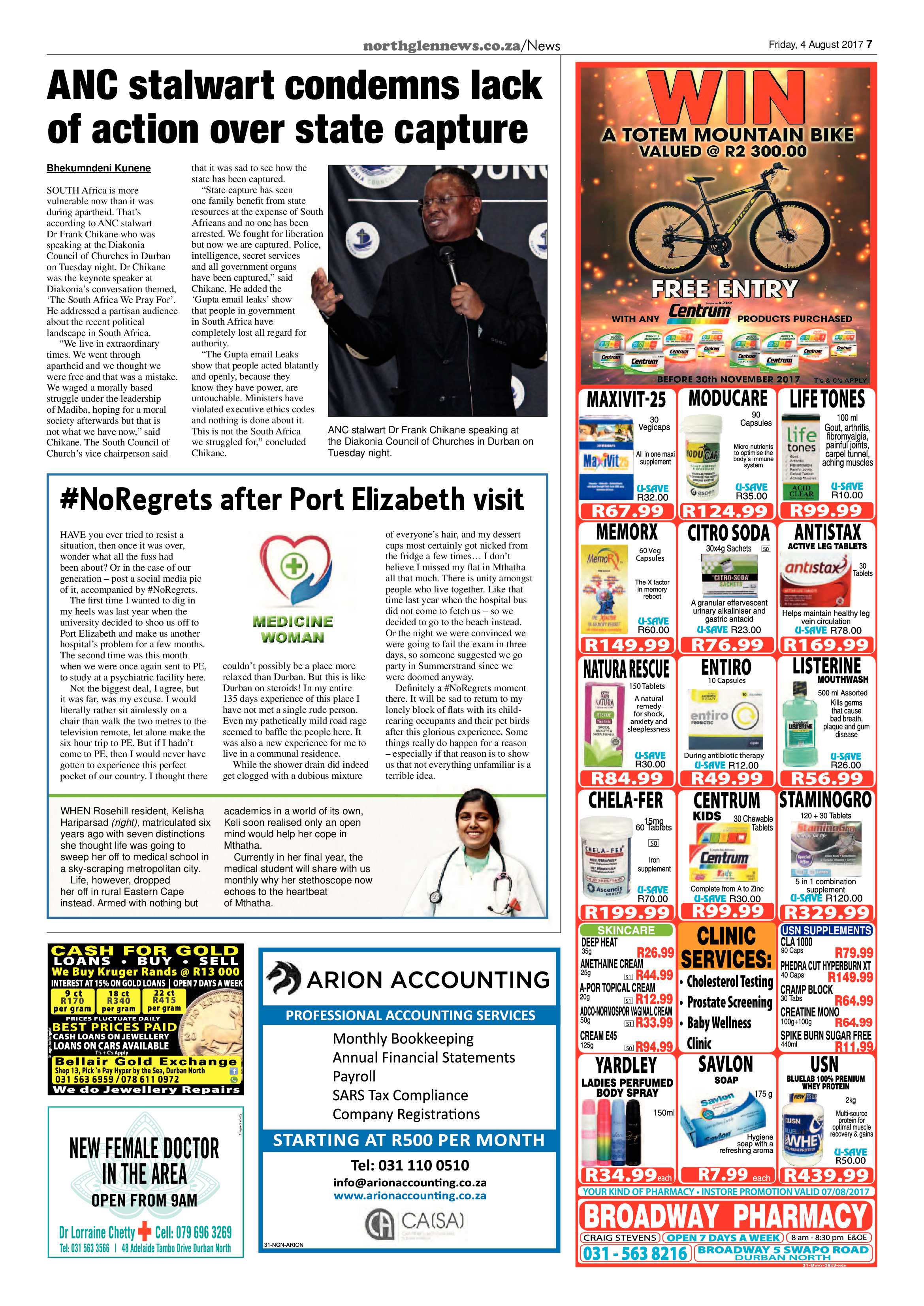 Northglen News 4 August 2017 page 7