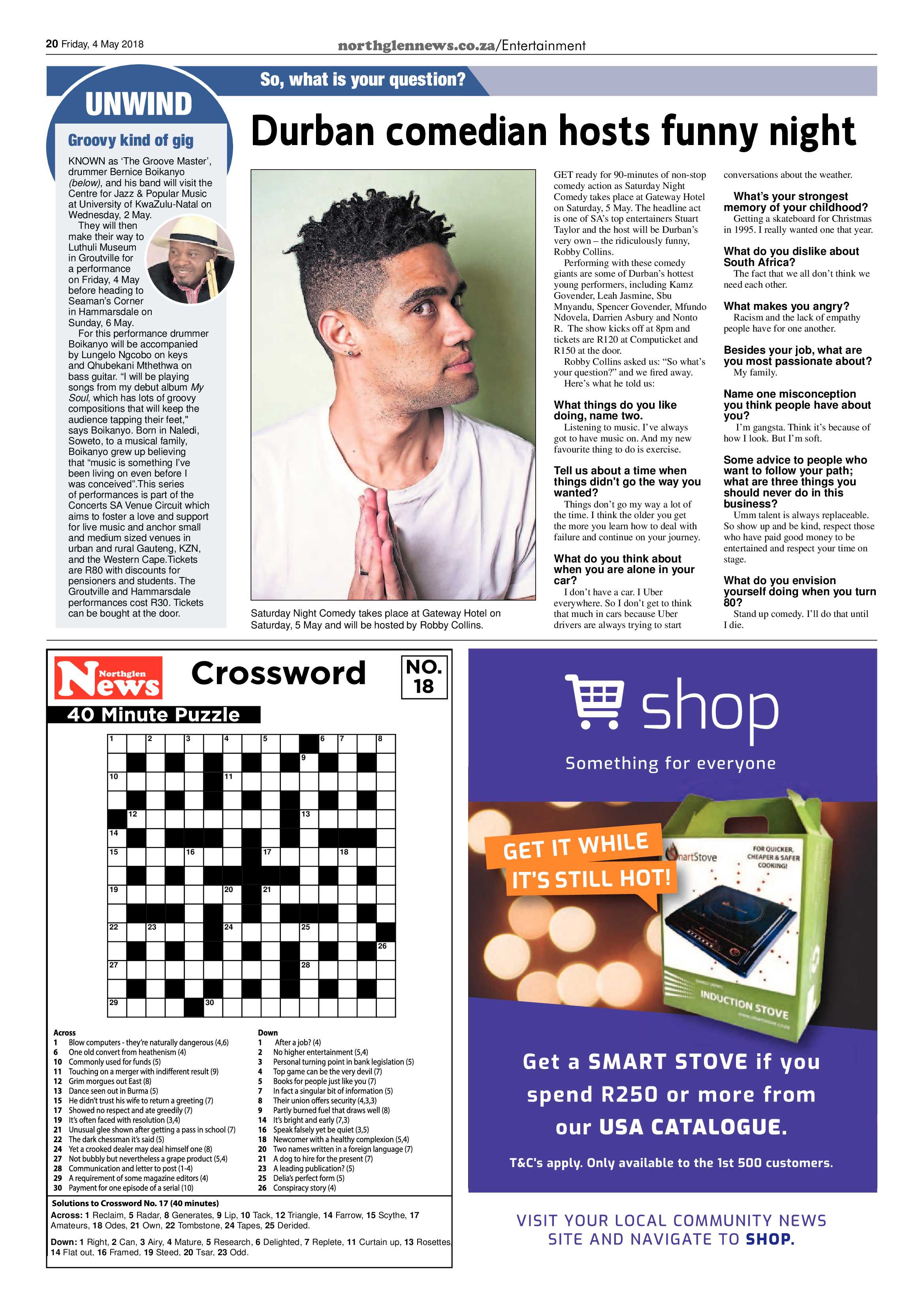 Northglen News 4 May 2018 page 20