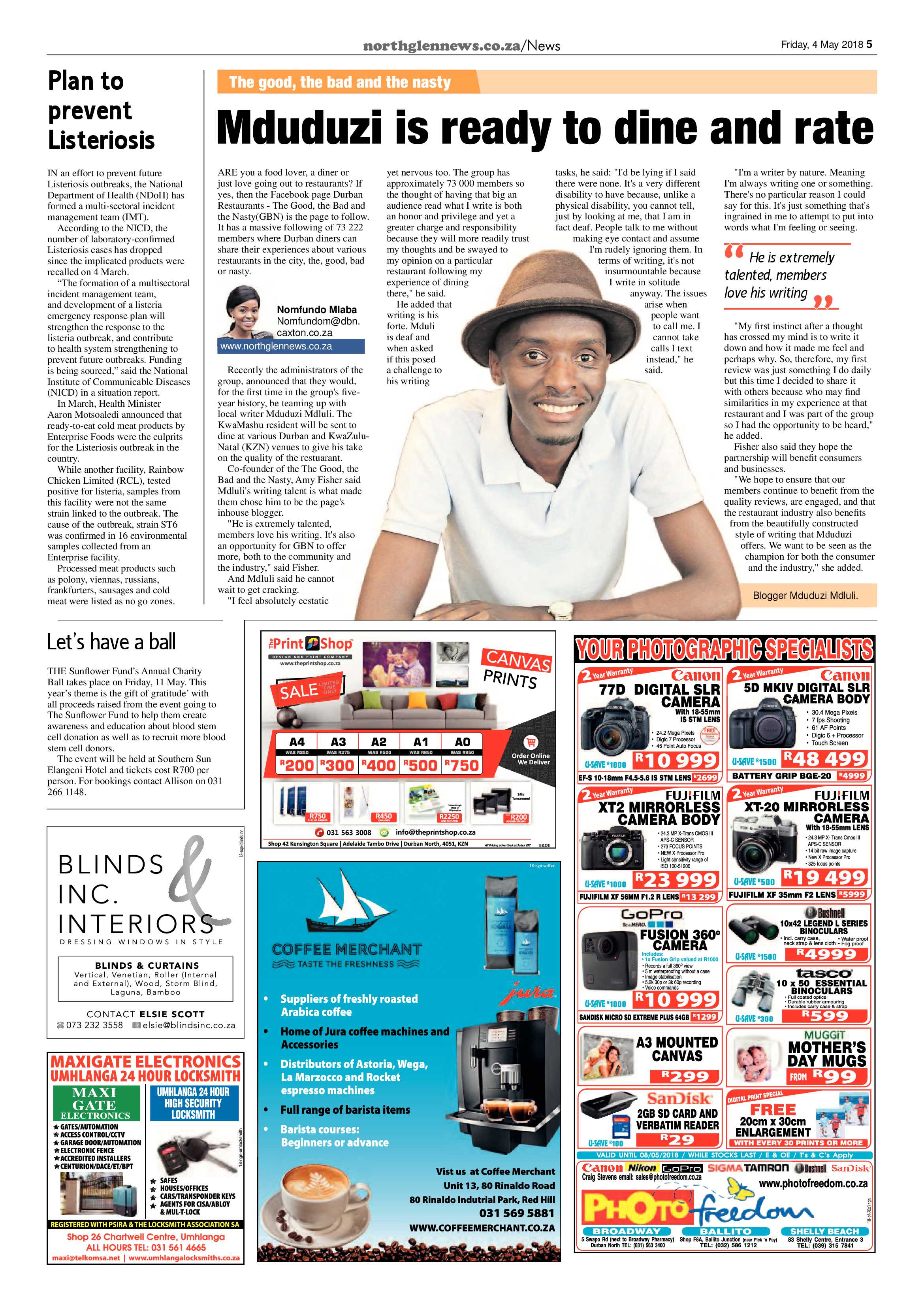 Northglen News 4 May 2018 page 5