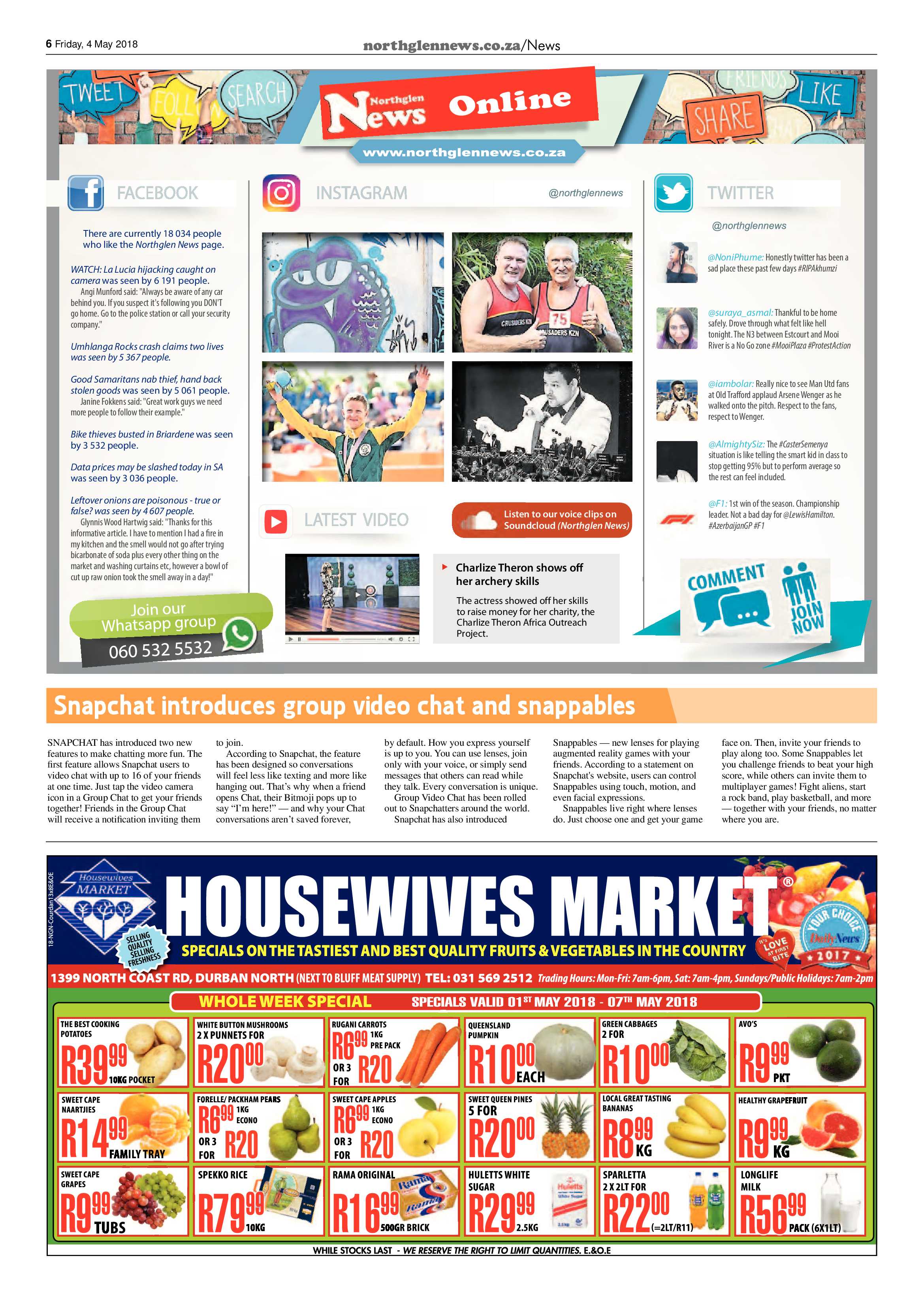 Northglen News 4 May 2018 page 6