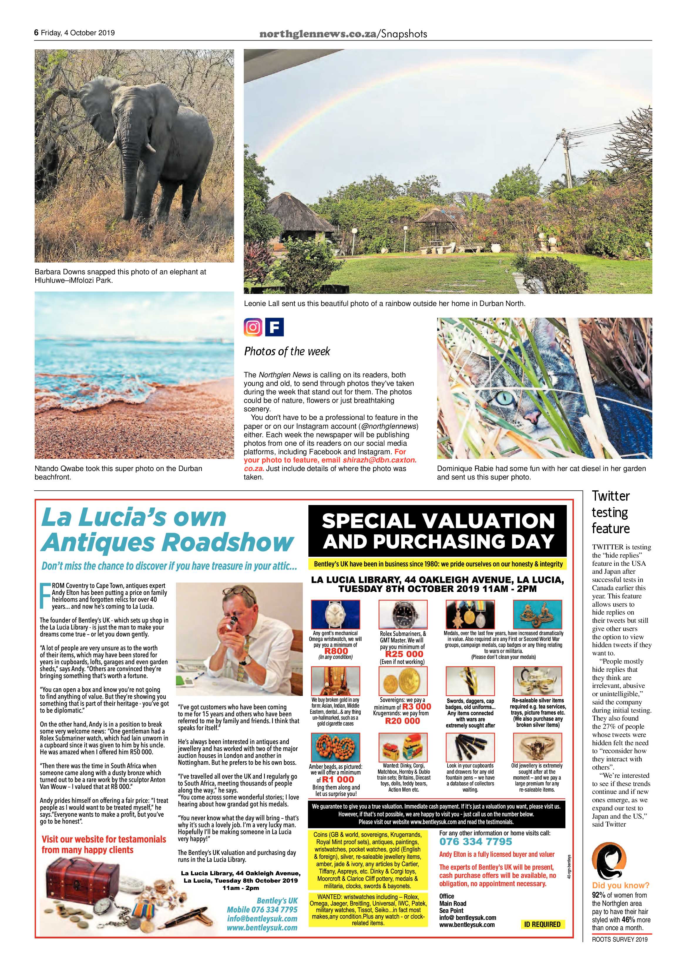 Northglen News 4 October 2019 page 6