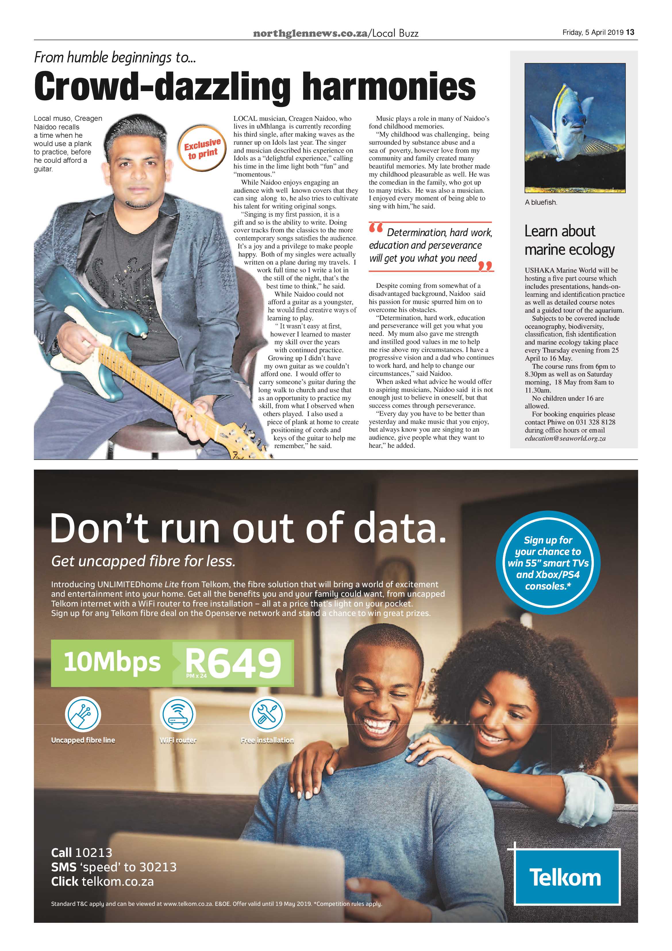 Northglen News 5 April 2019 page 13