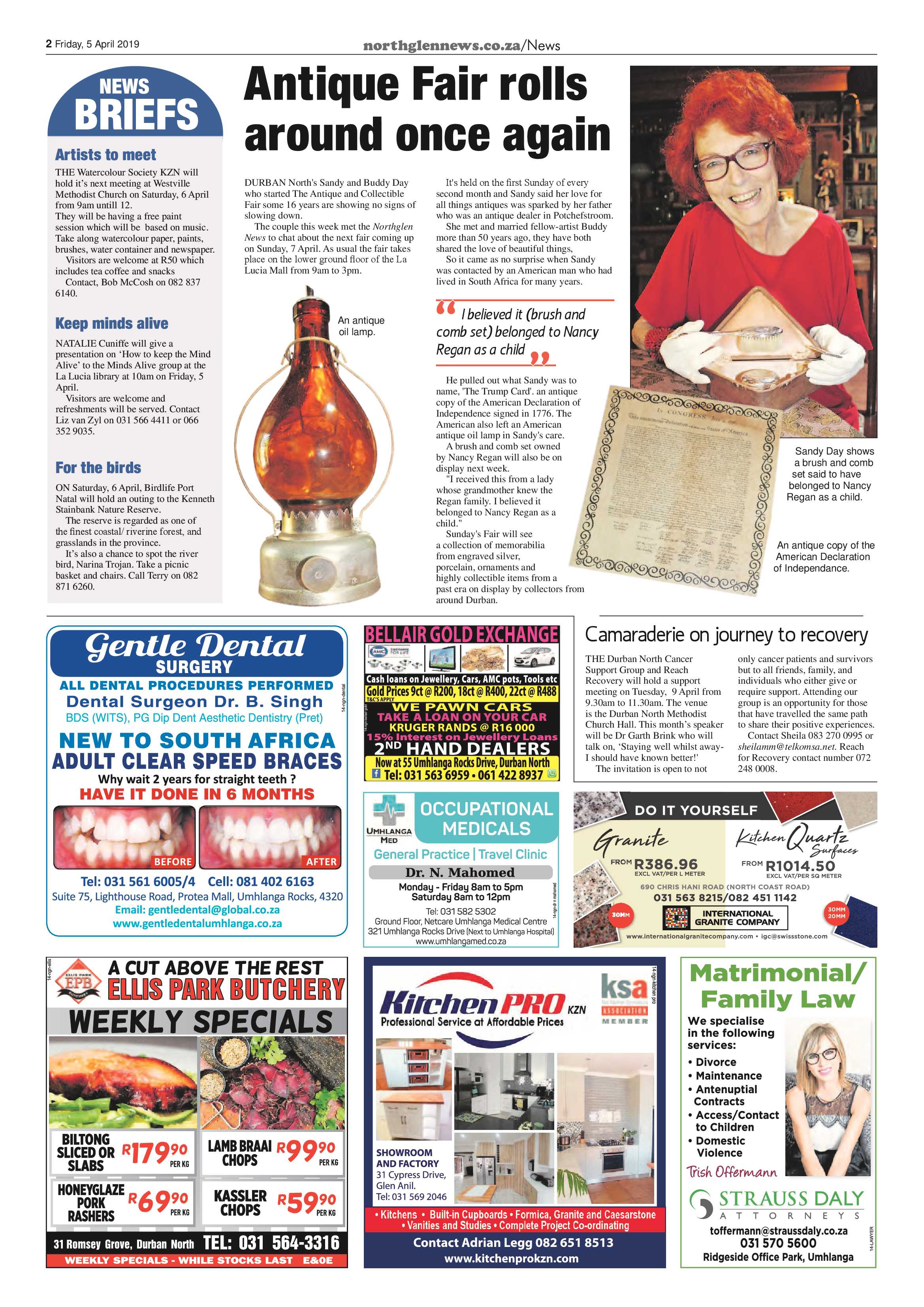Northglen News 5 April 2019 page 2