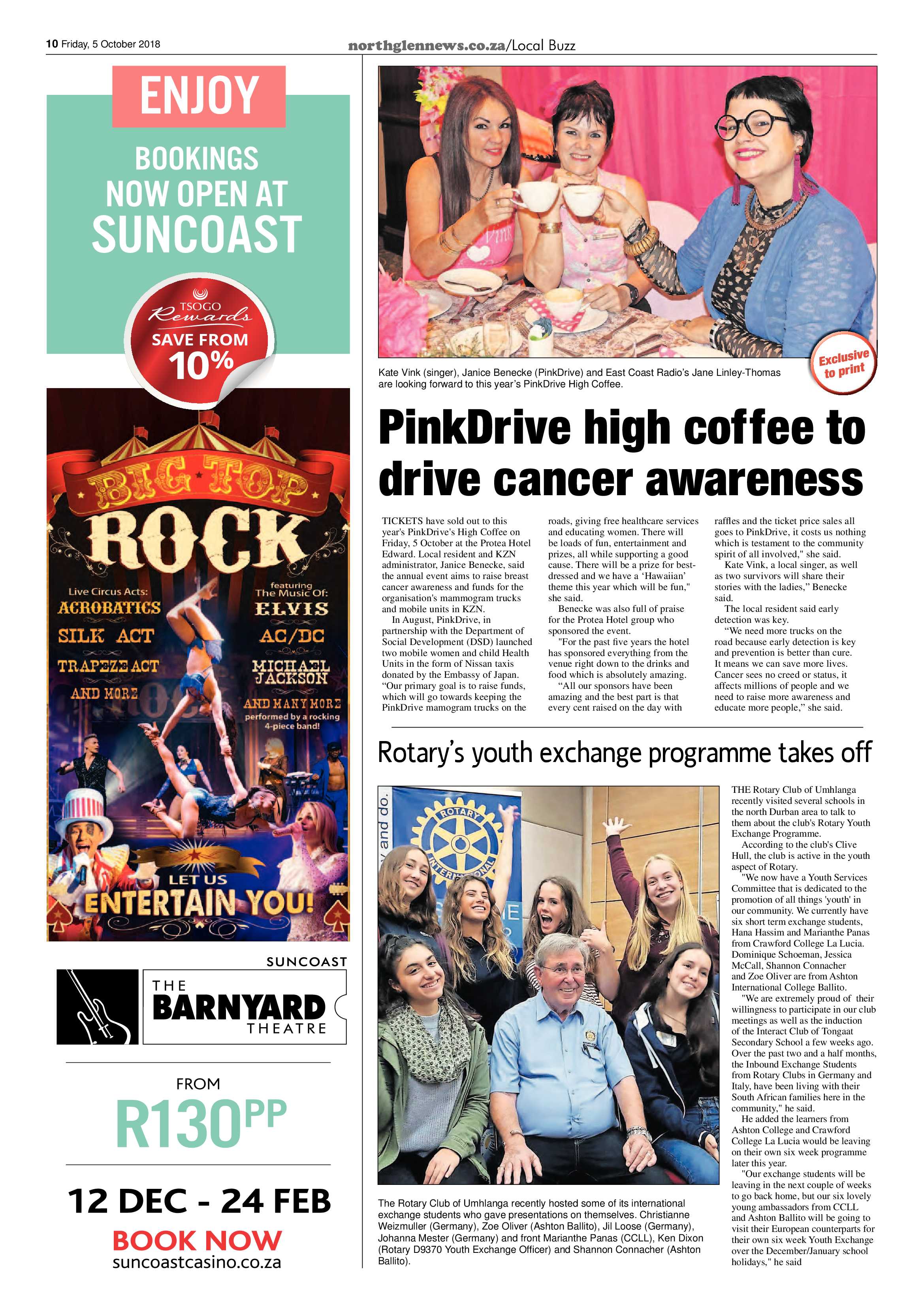 Northglen News 5 October 2018 page 10