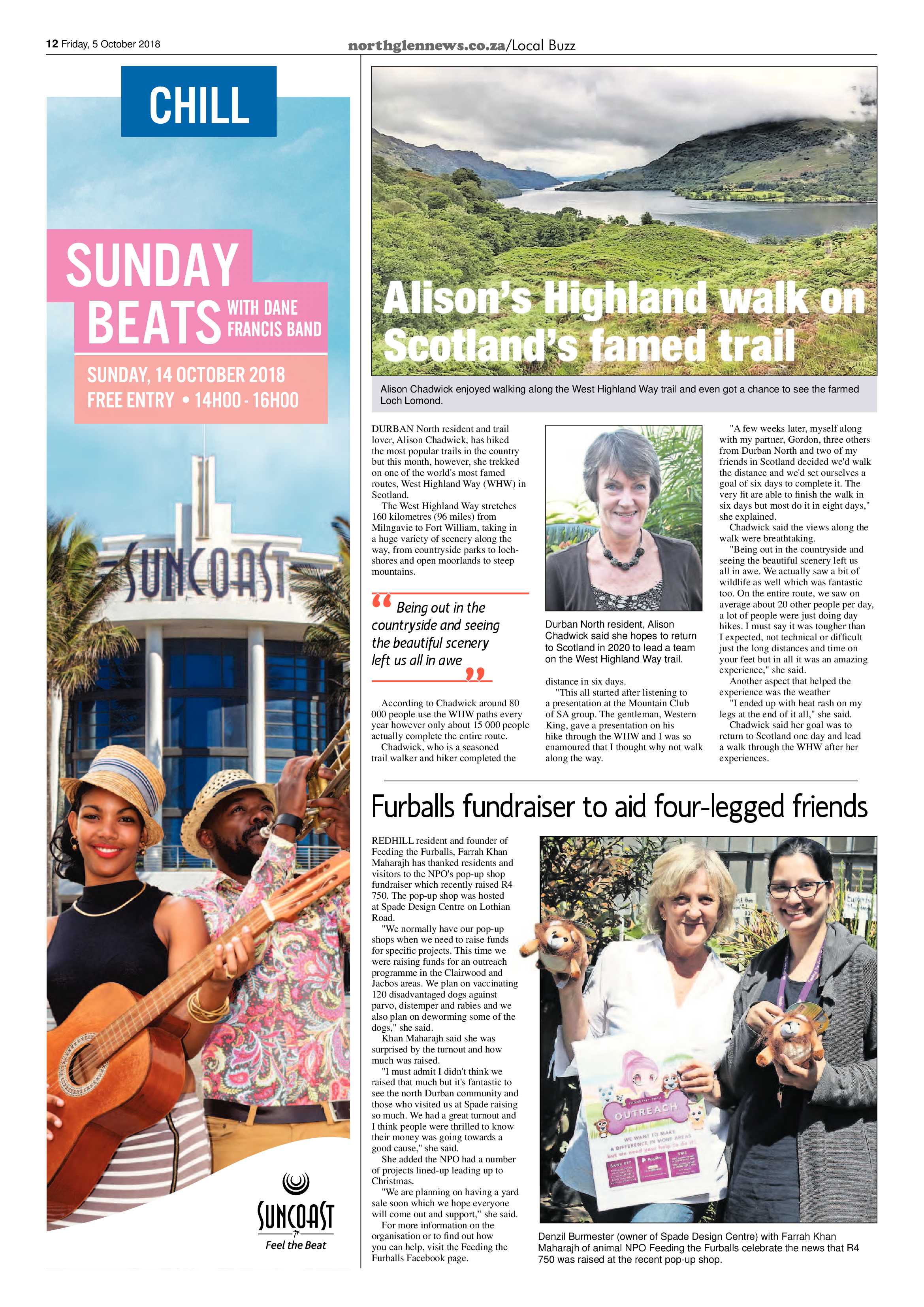 Northglen News 5 October 2018 page 12