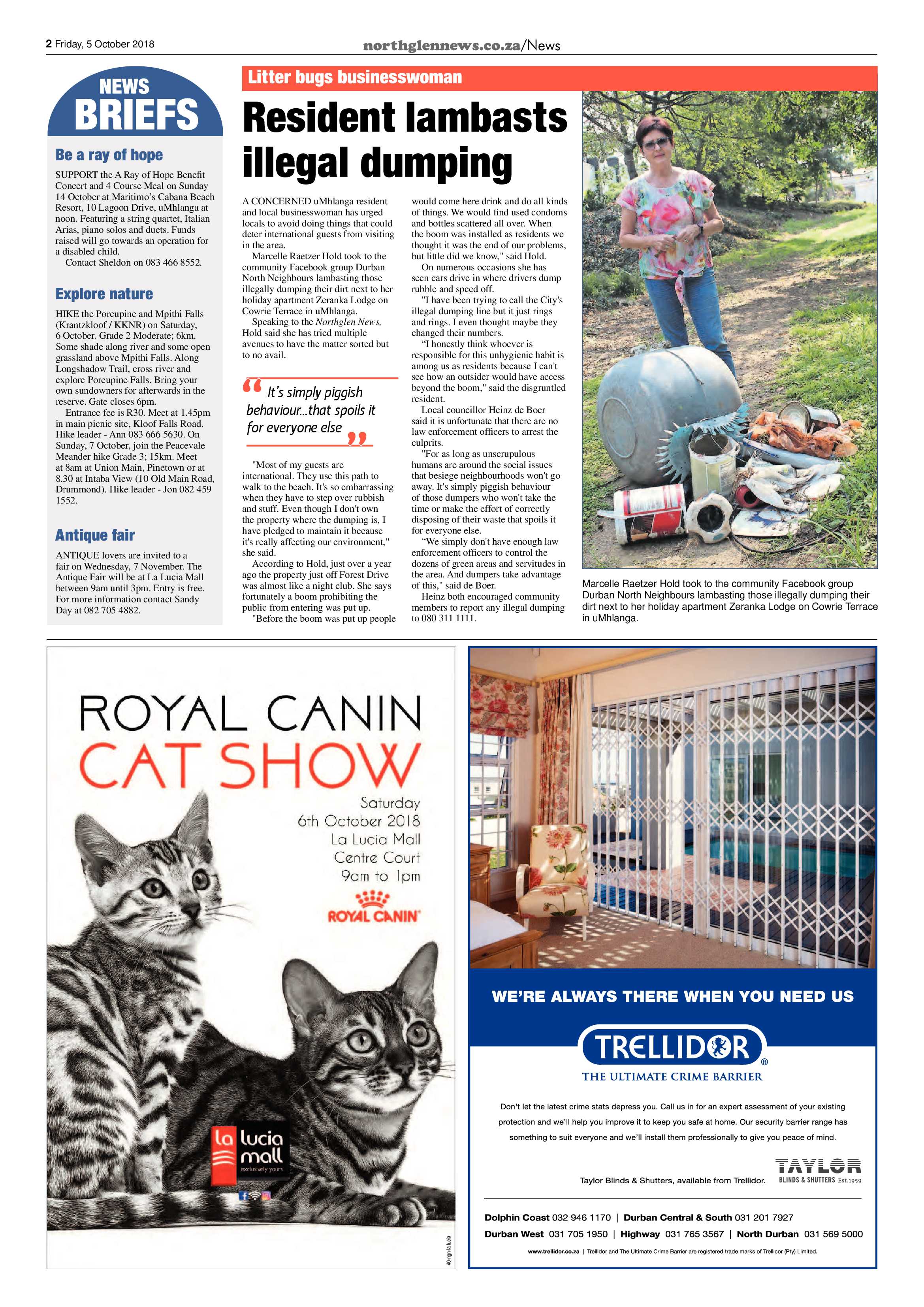 Northglen News 5 October 2018 page 2