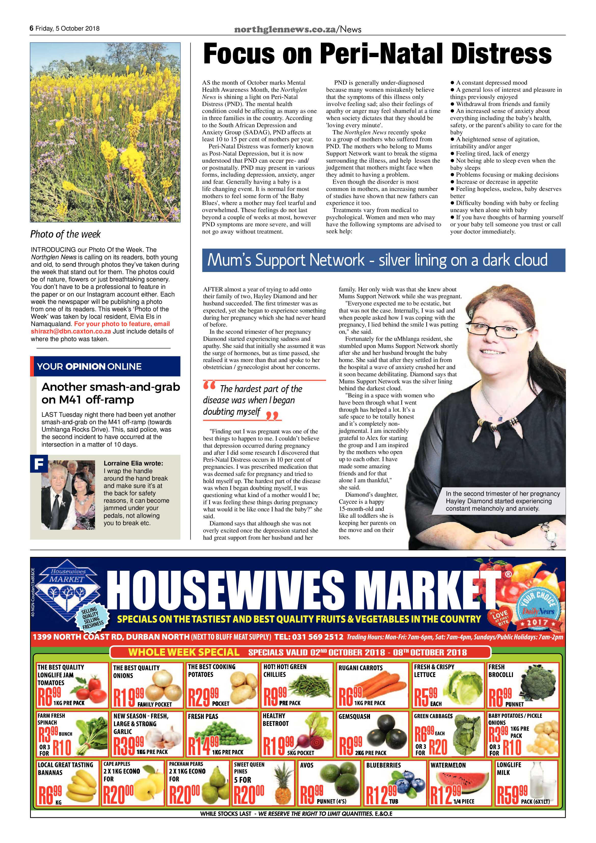 Northglen News 5 October 2018 page 6