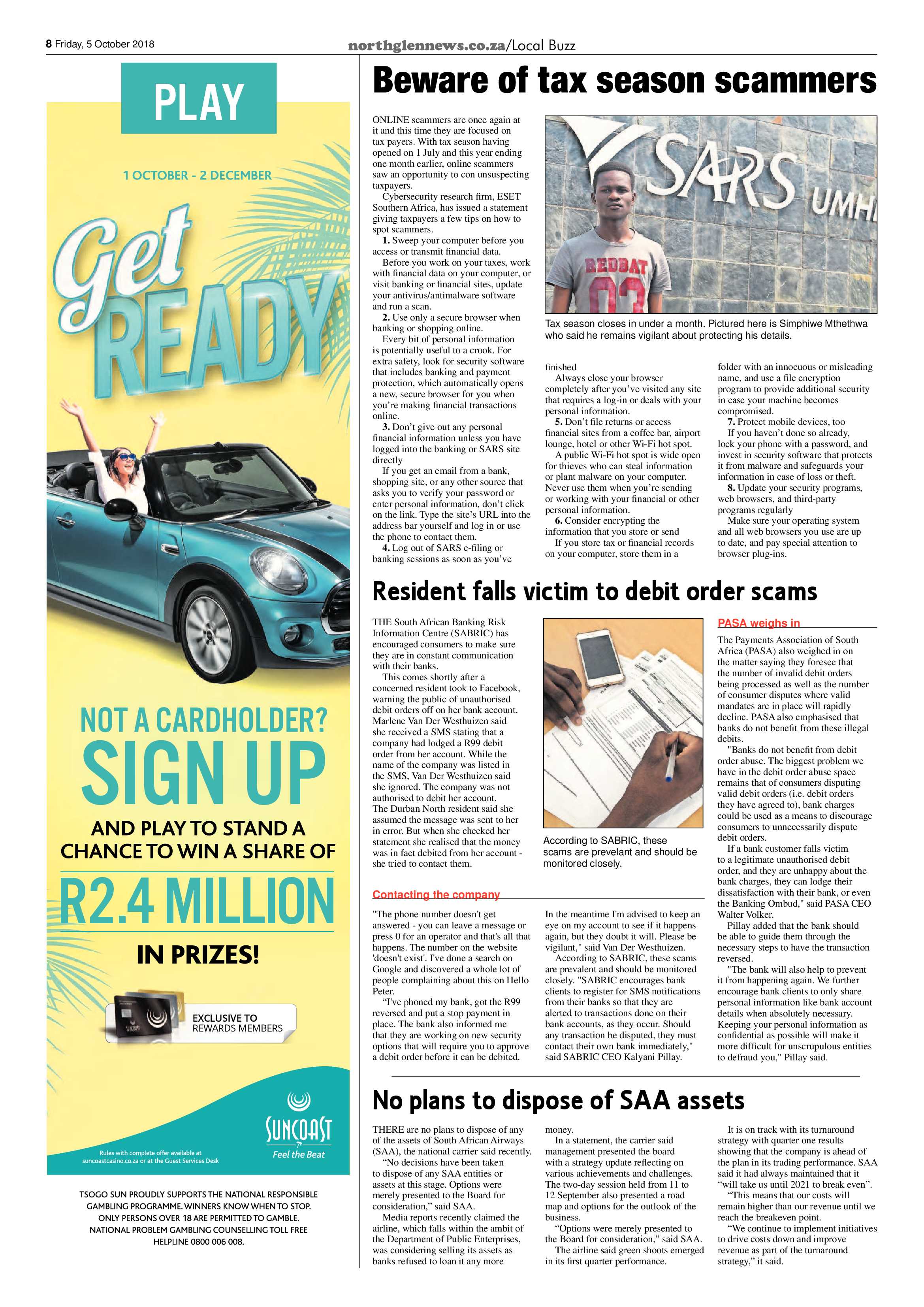 Northglen News 5 October 2018 page 8
