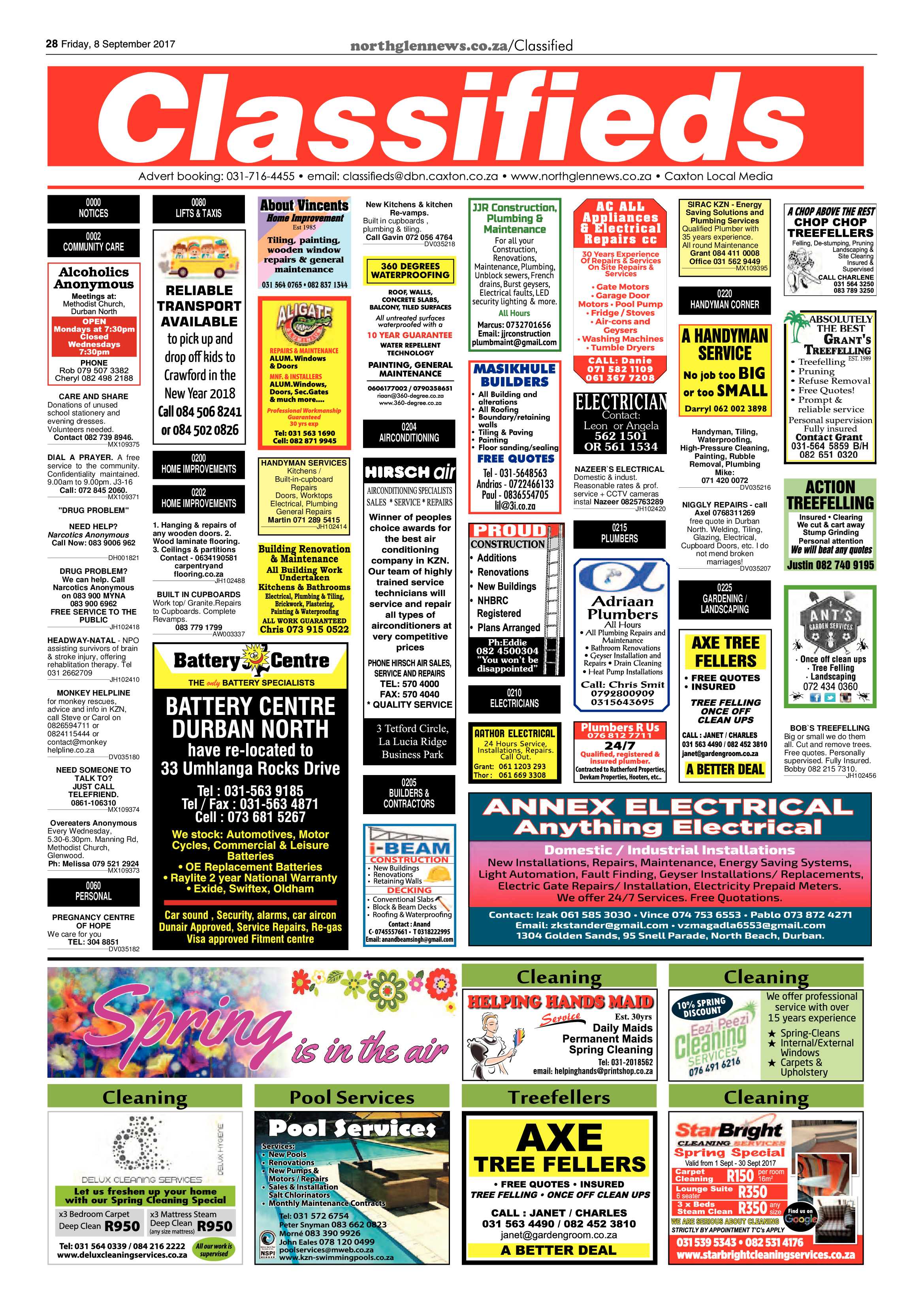 Northglen News 5 September 2017 page 28