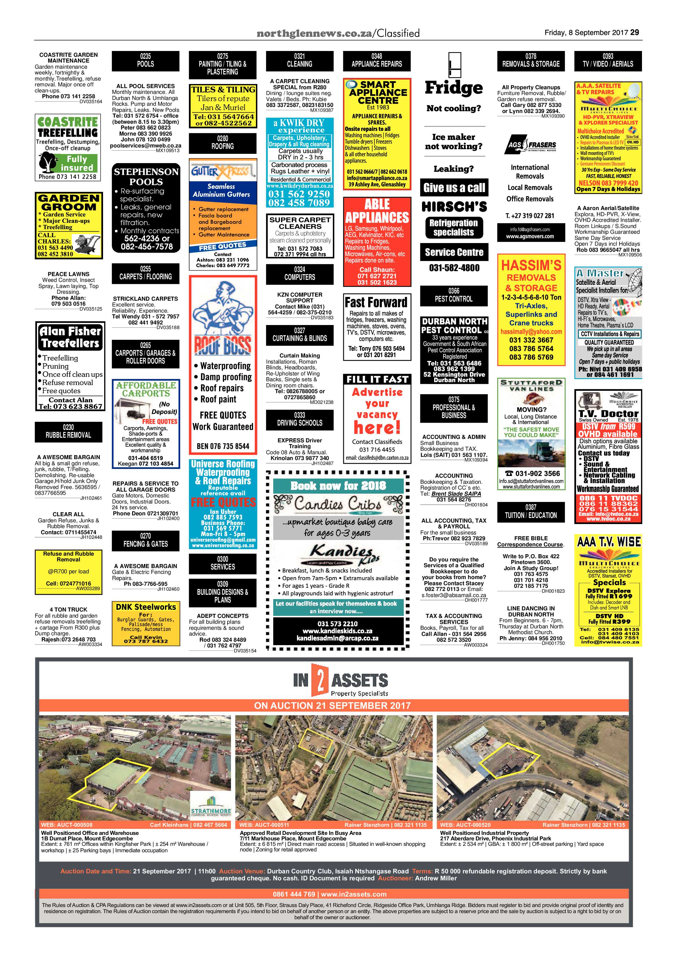 Northglen News 5 September 2017 page 29