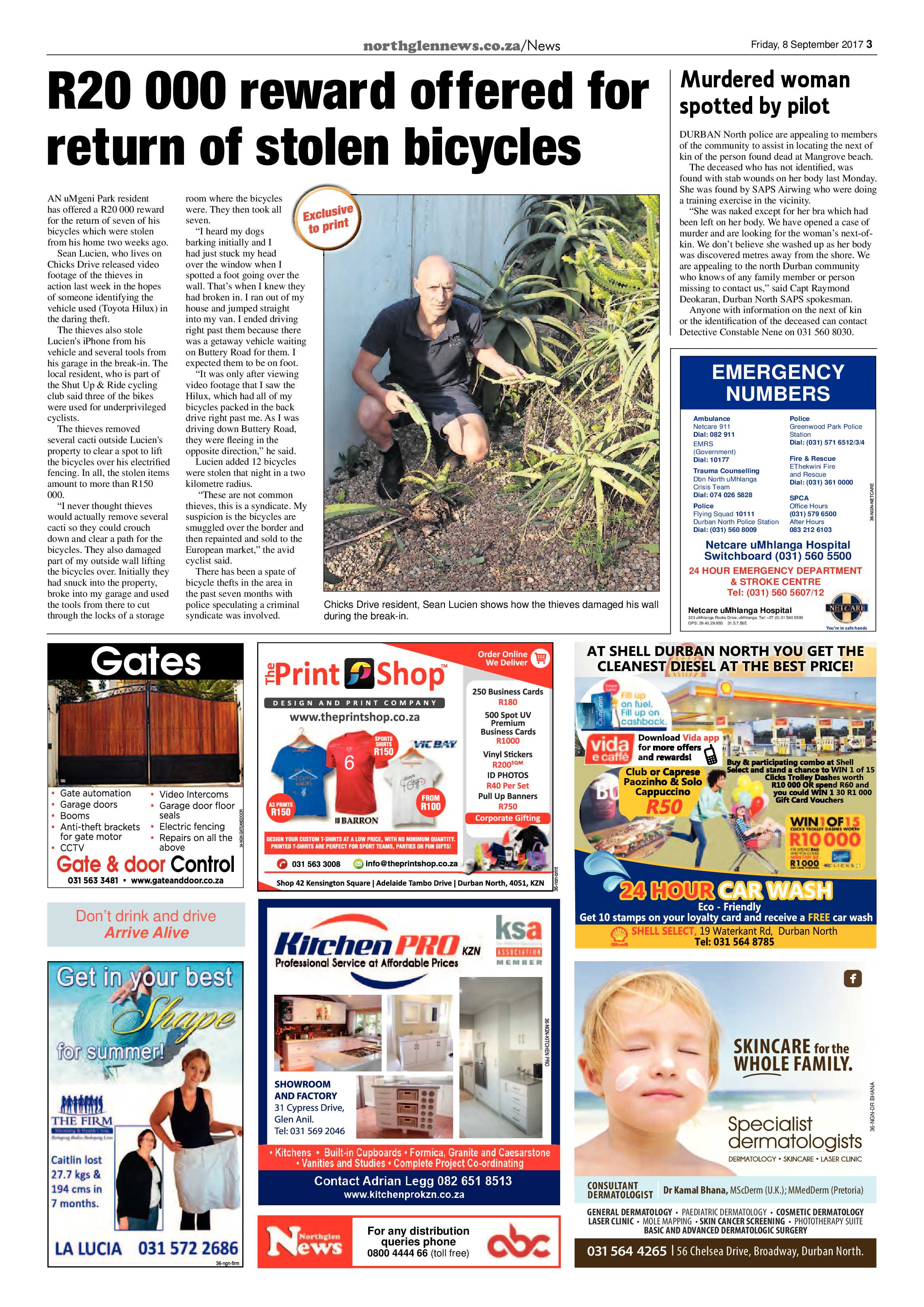 Northglen News 5 September 2017 page 3
