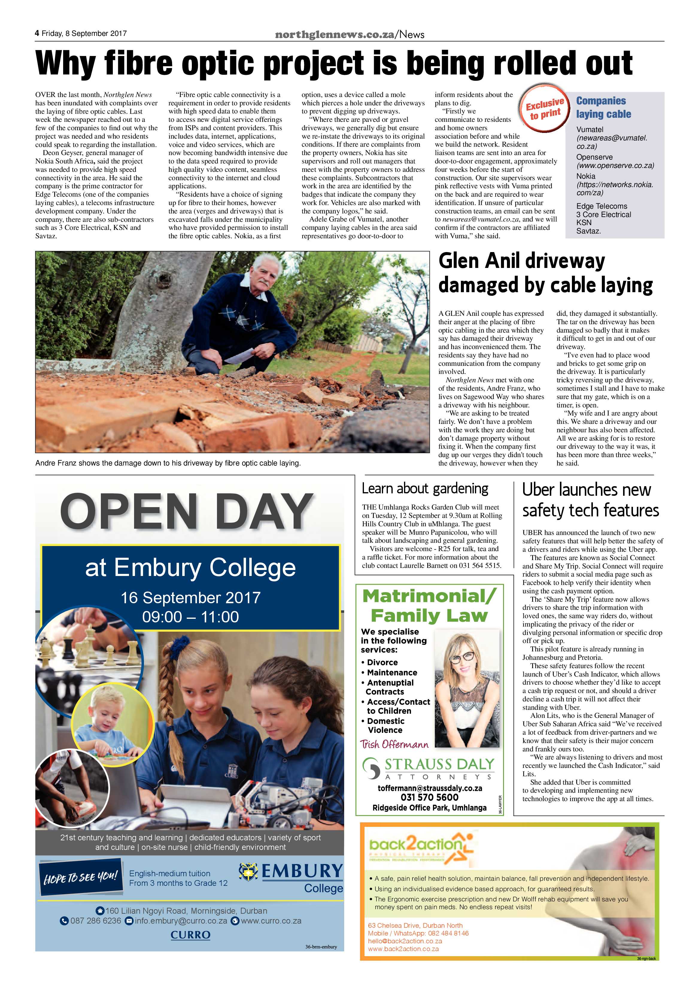 Northglen News 5 September 2017 page 4