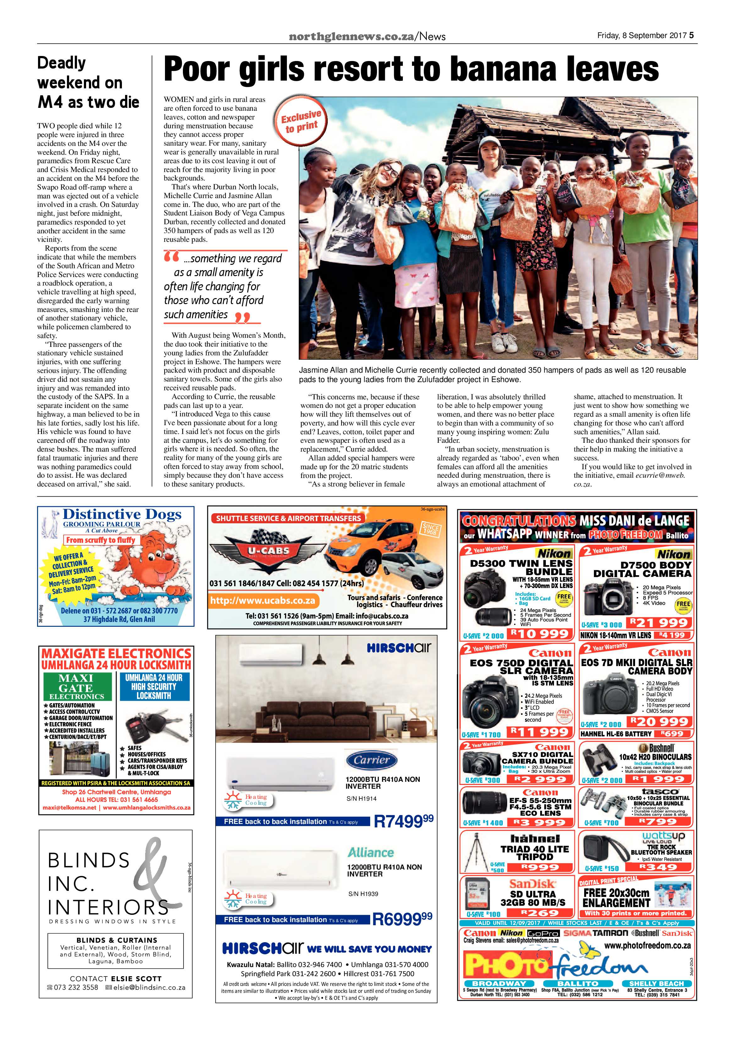 Northglen News 5 September 2017 page 5