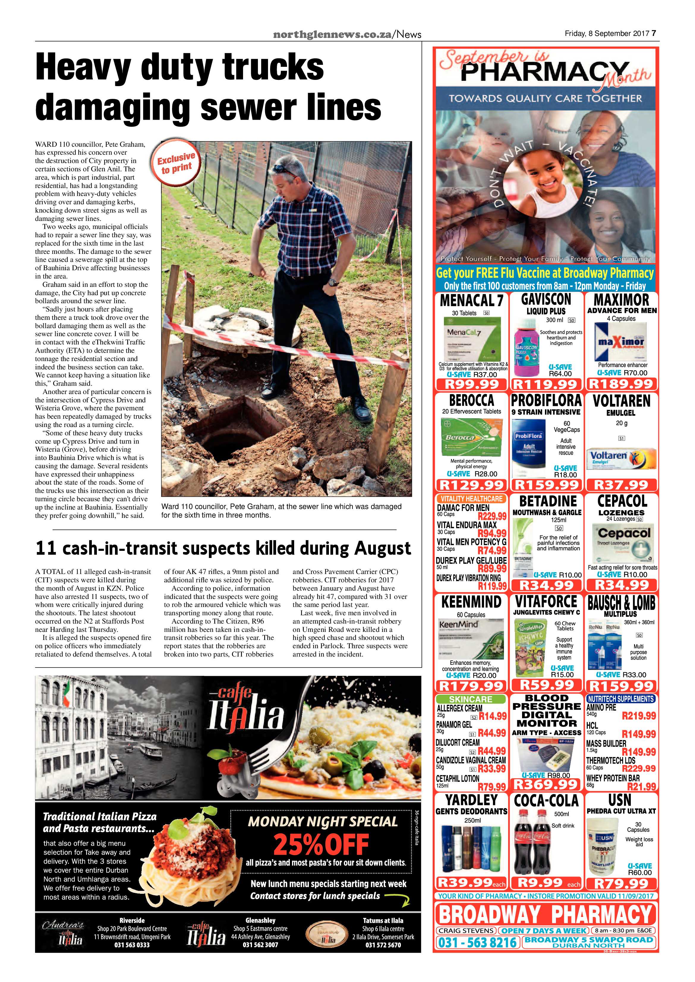 Northglen News 5 September 2017 page 7