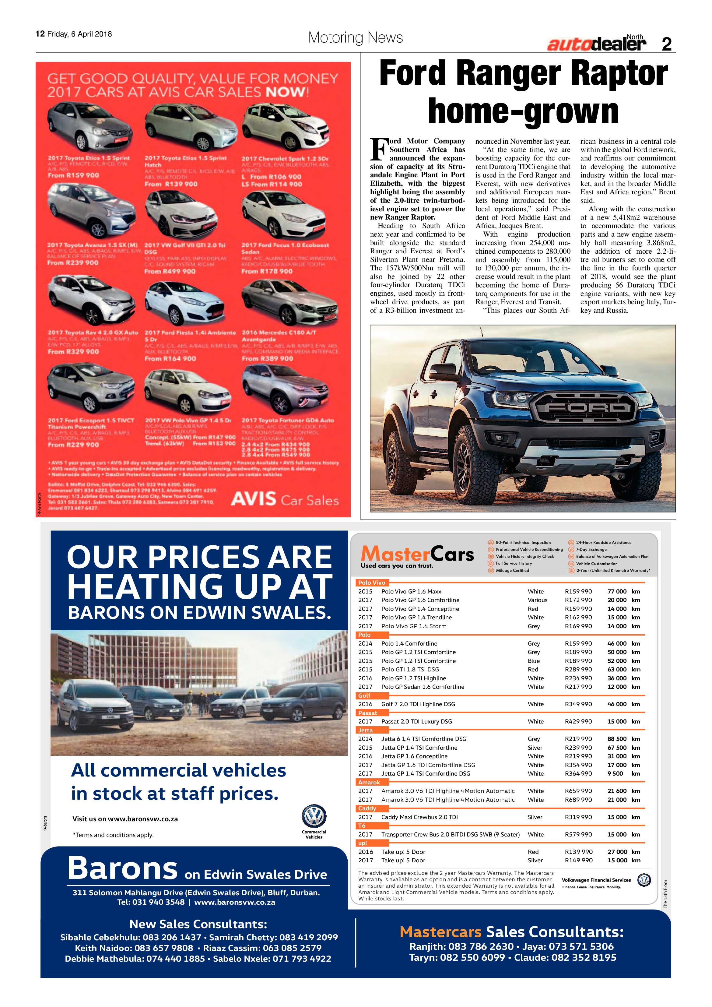 Northglen News 6 April 2018 page 12